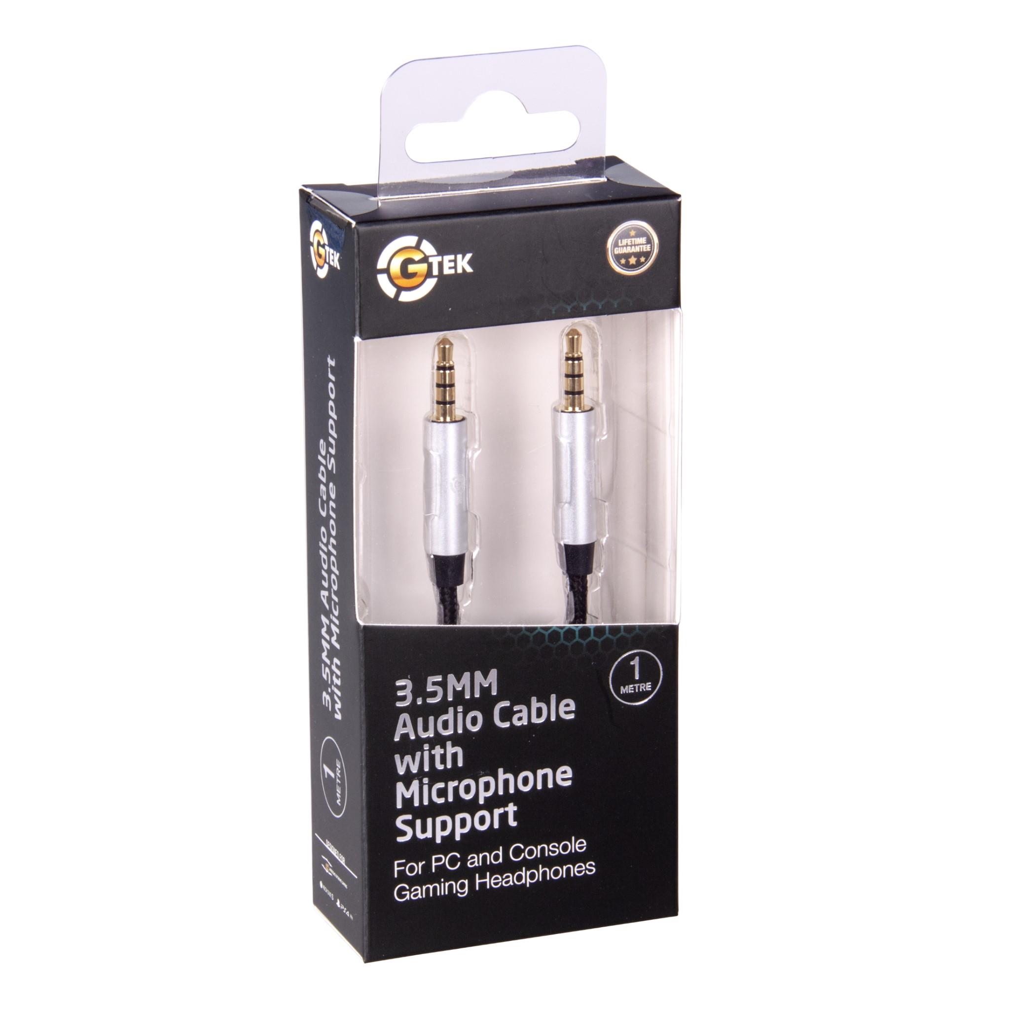 thumbnail image 2 of 4-Conductor TRRS Male To Dual 3.5mm Female Audio/Mic Breakout Adapter 2 of 6