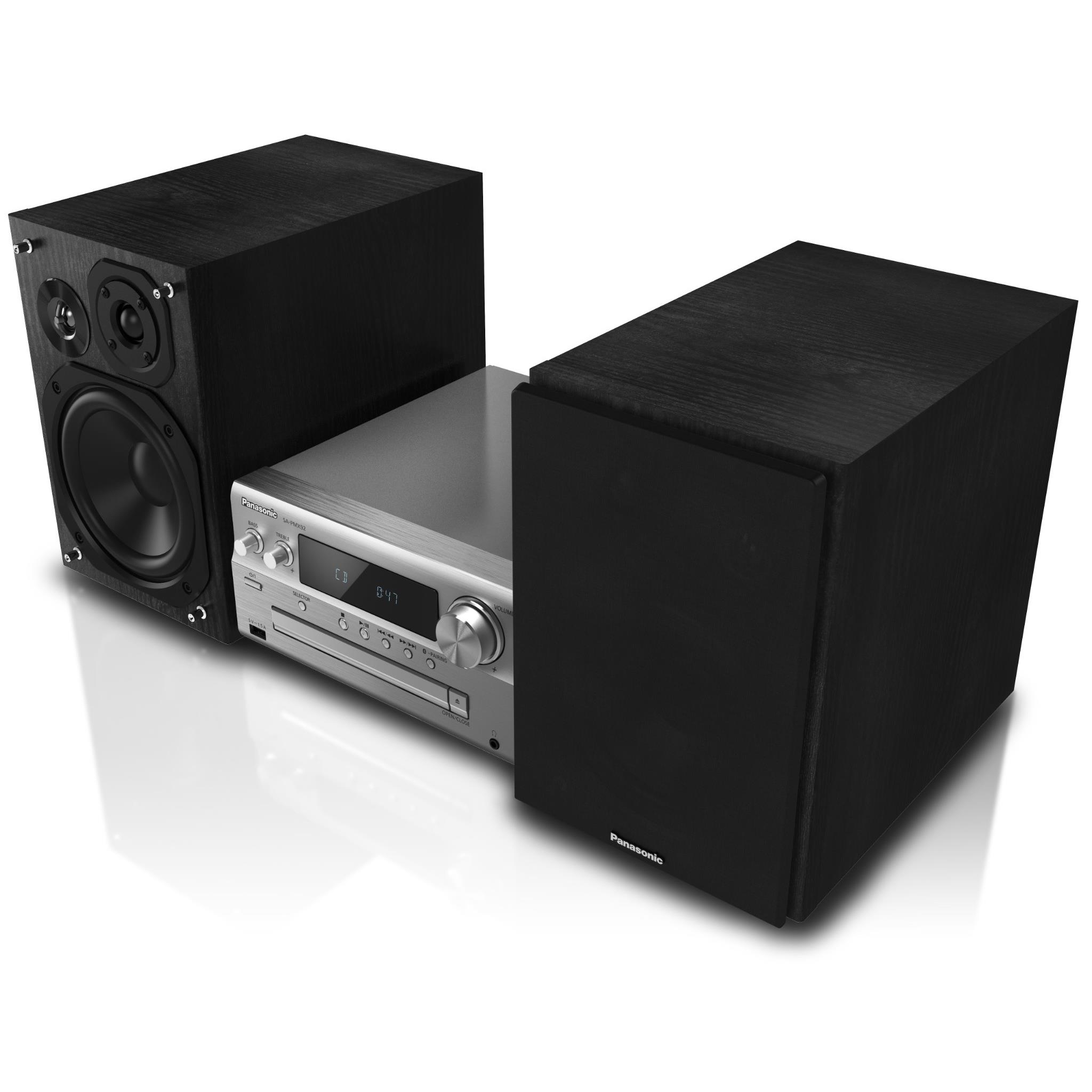 Panasonic SC-PMX92GN Premium Micro CD Hi-Fi System (Silver