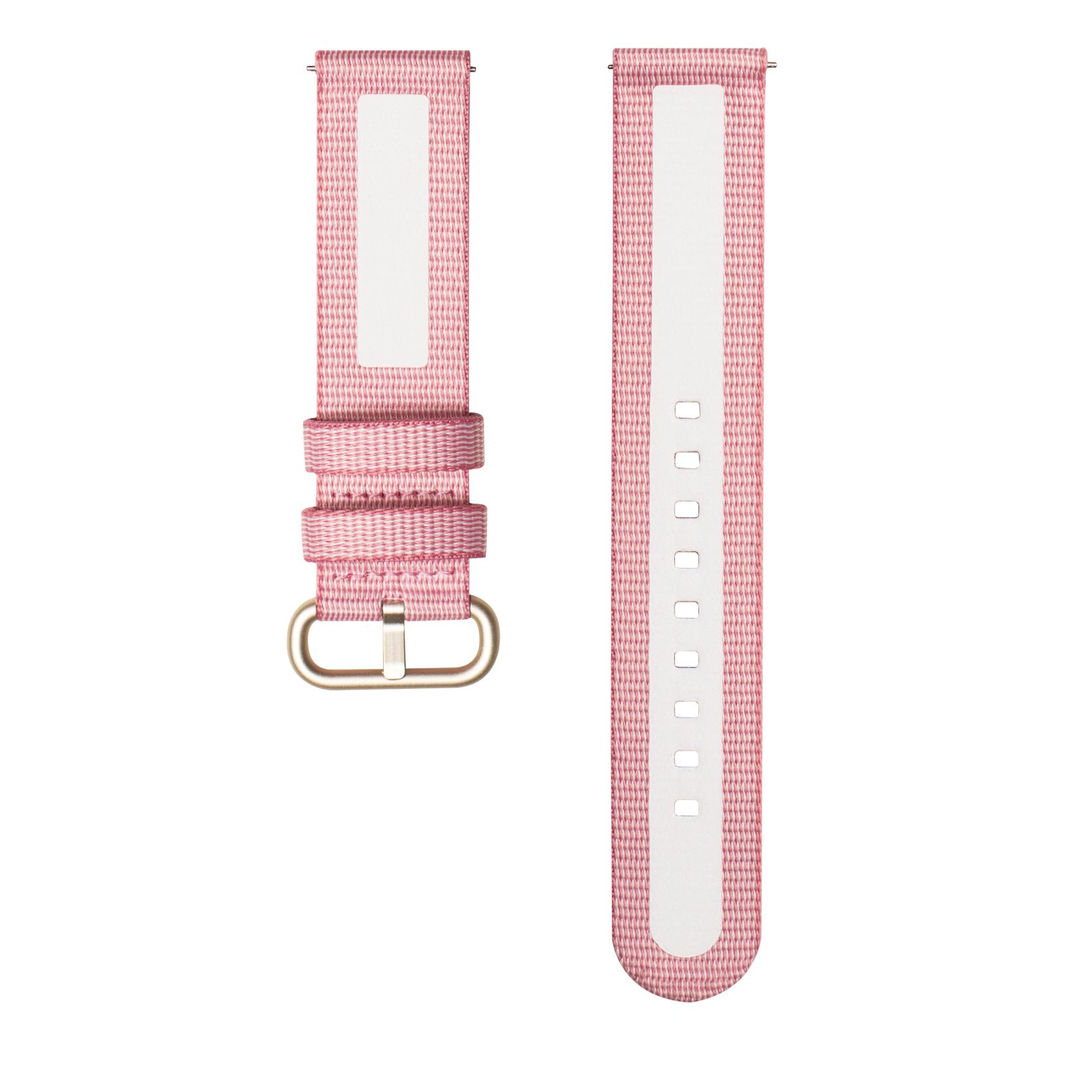 Strap Studio Textile Band for Galaxy Watch Active2 (Pink)[20mm]