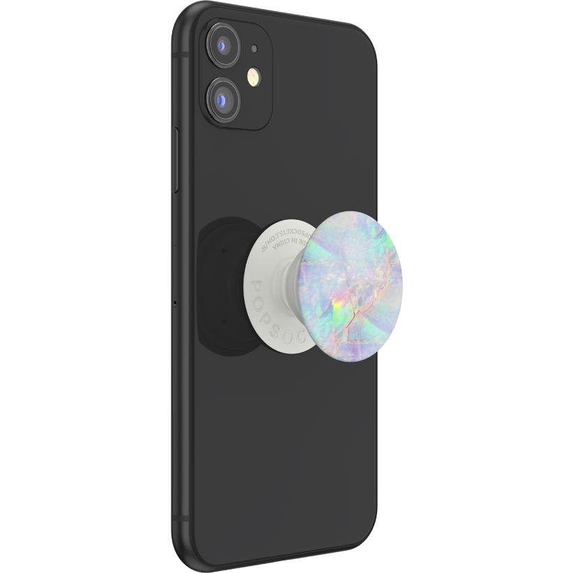 Moon & Stars - Impugnatura Per Telefono, Motivo Luna E Stelle, Colore: Grigio PopSockets PopGrip Intercambiabile - Foto 10