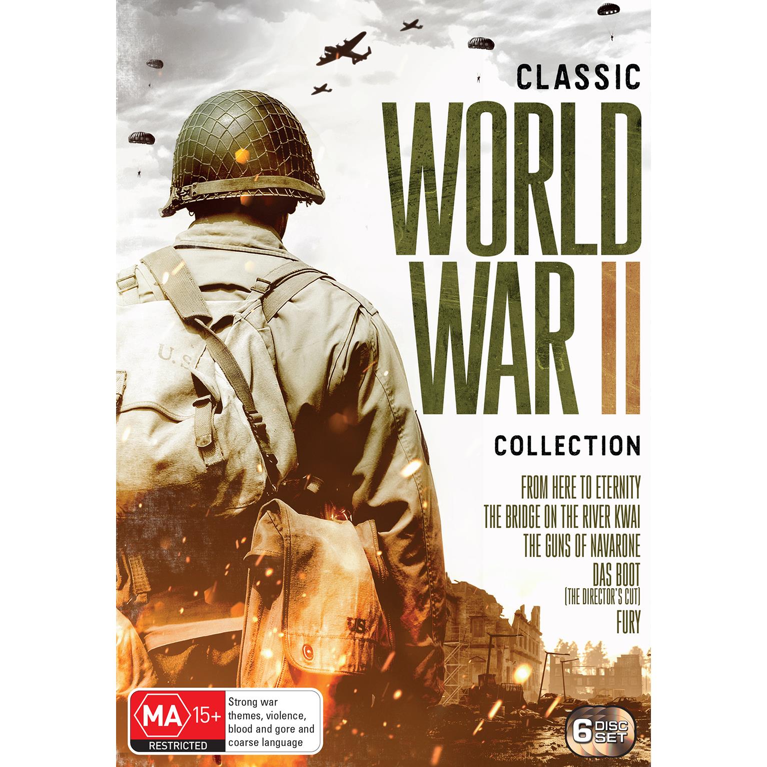 World War II Film Collection - JB Hi-Fi