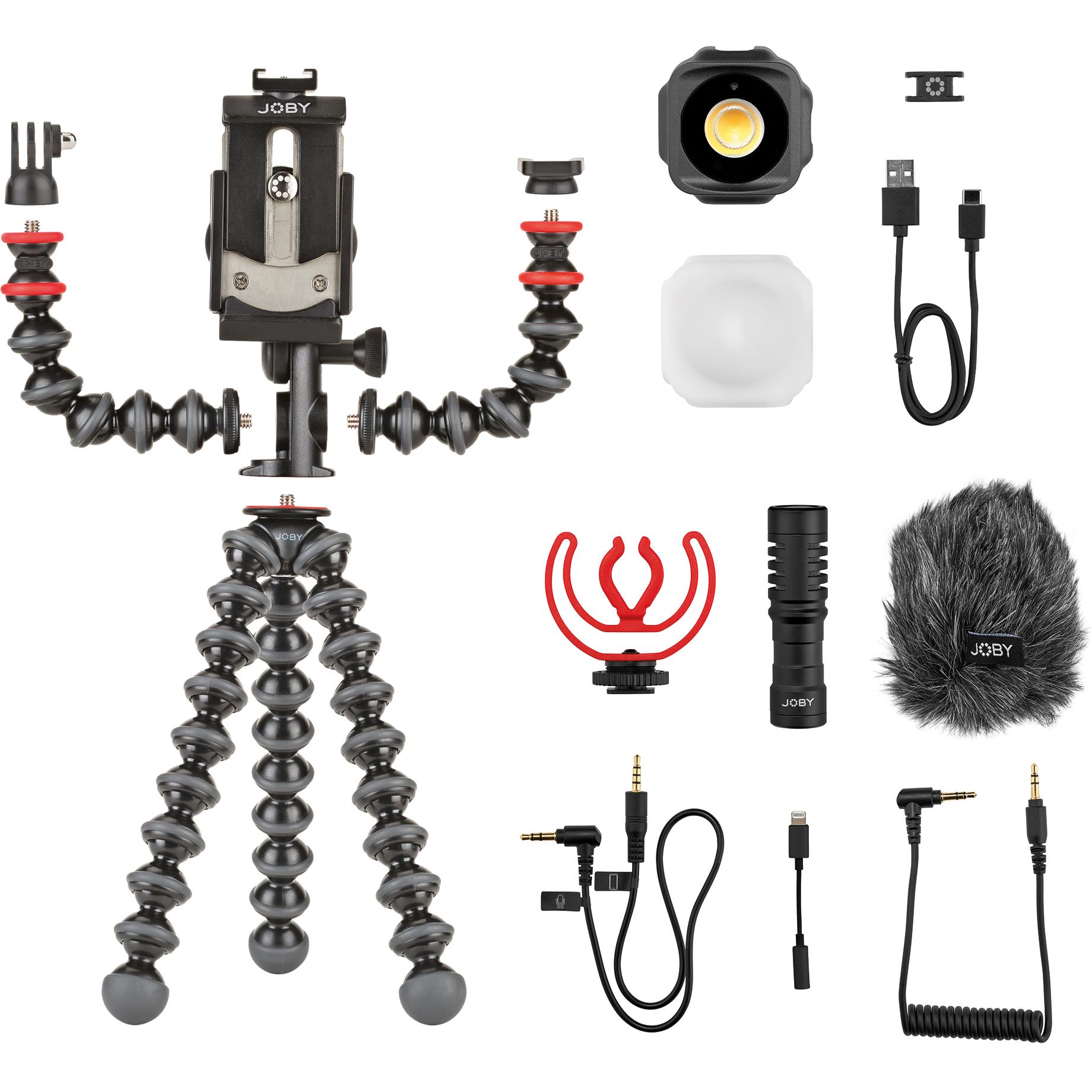 スマホアクセサリー Joby GorillaPod Mobile Vlogging Kit Joby Gorillapod Mobile VLOG Kit - JB Hi-Fi