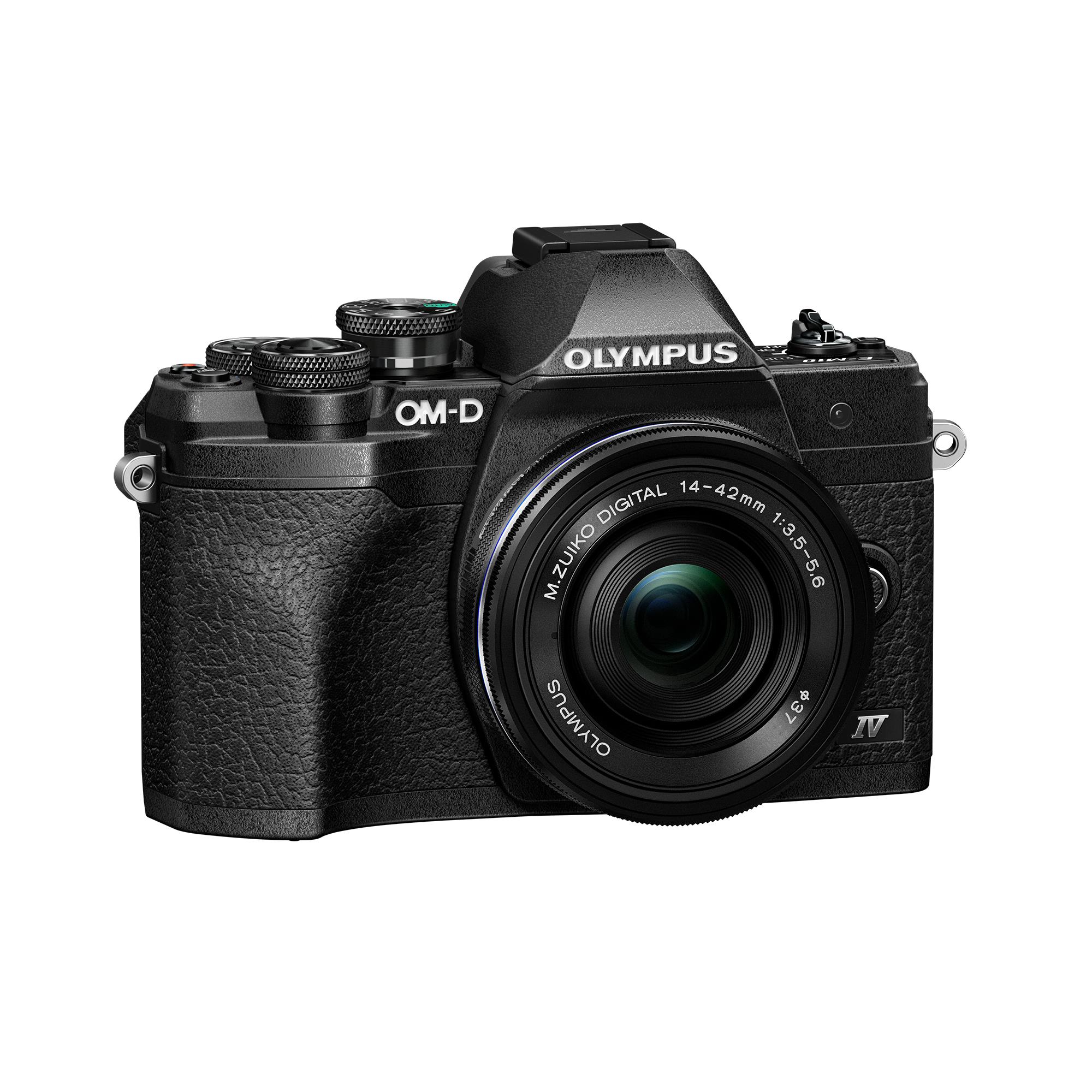 OLYMPUS OM-D E-M10 Mark IV EZ ブラック OM System OM-D E-M10 Mark IV with 14-42mm f3.5-5.6 EZ