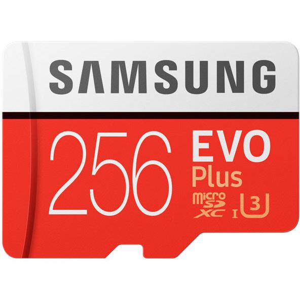 Samsung EVO Plus 256GB MicroSD Card SDXC U3