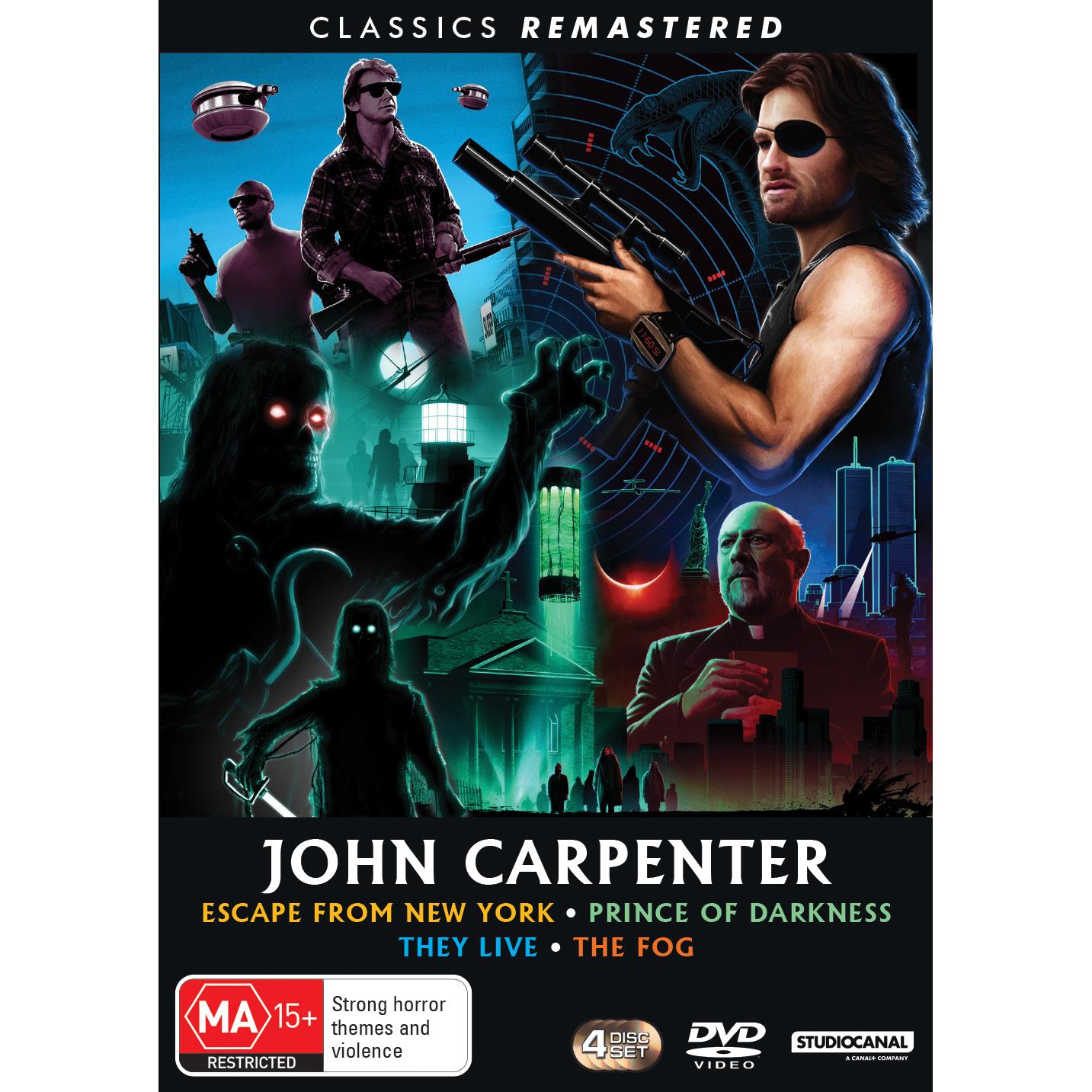 John Carpenter Collection Escape From New York/Prince of