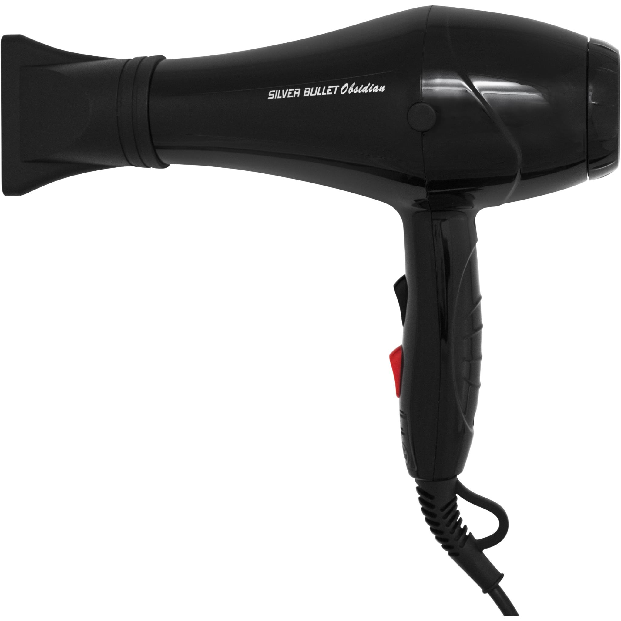 Silver Bullet 2000W Obsidian Hair Dryer (Black) - JB Hi-Fi