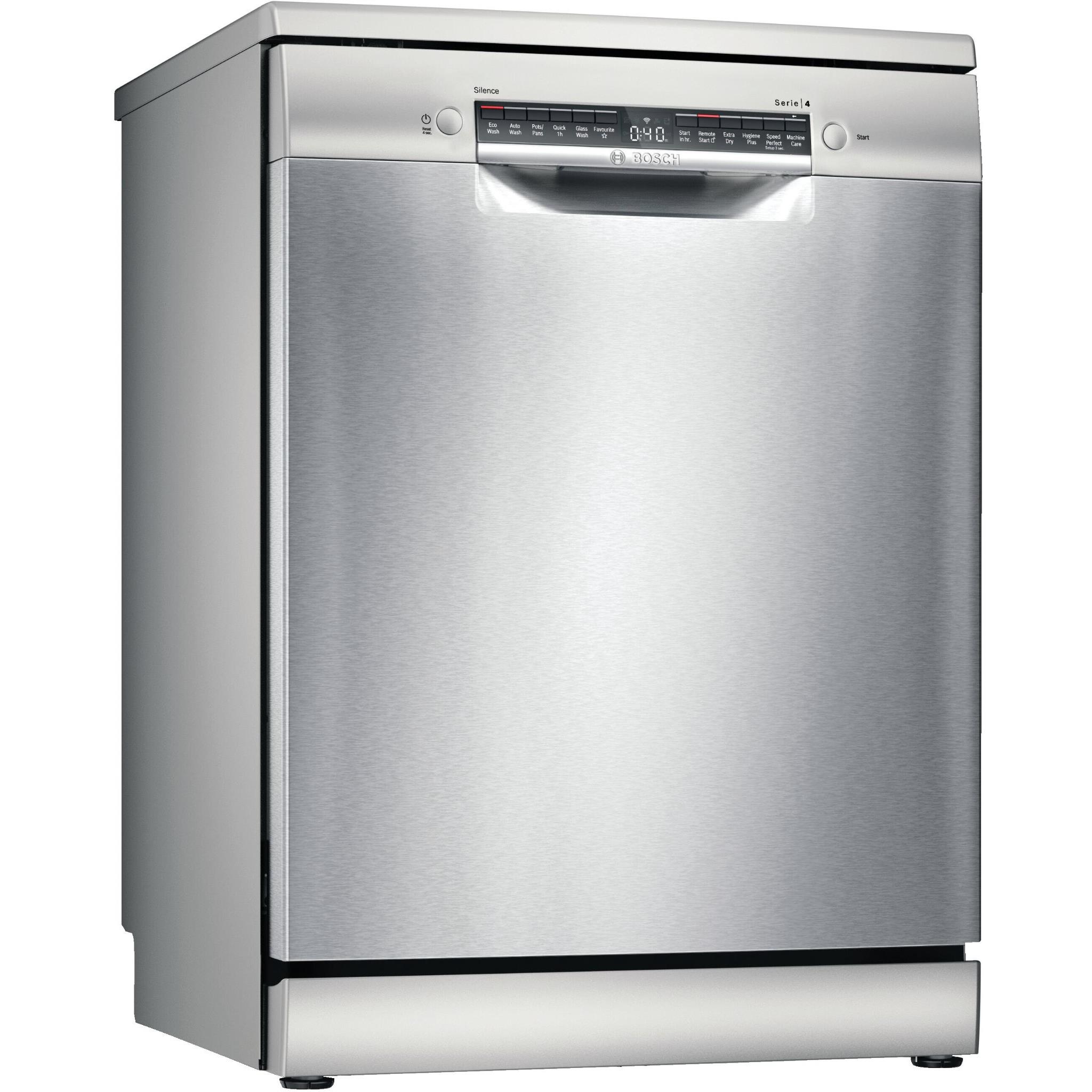 Bosch SMS4HVI01A Series 4 14-Place Setting Freestanding Dishwasher (Stainless Steel)