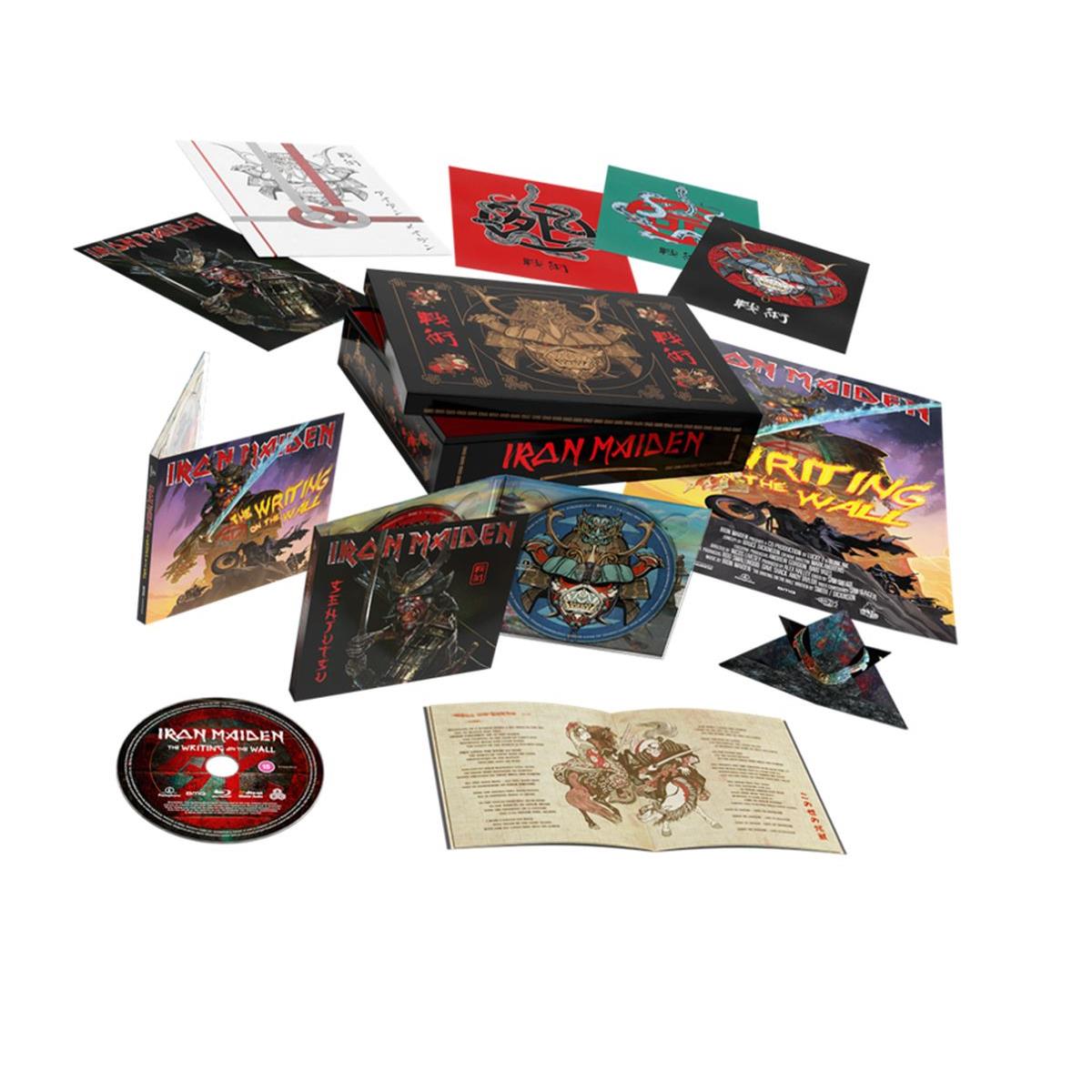 邦楽 Remasters Box Iron Maiden Senjutsu - Super Deluxe Box Set UK Cd album box