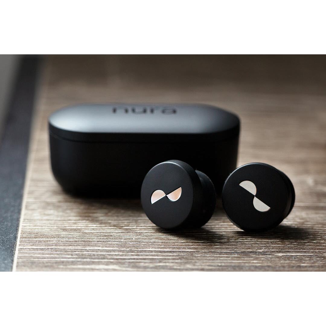 Nura NuraTrue True Wireless ANC In-Ear Headphones (Black) JB Hi-Fi