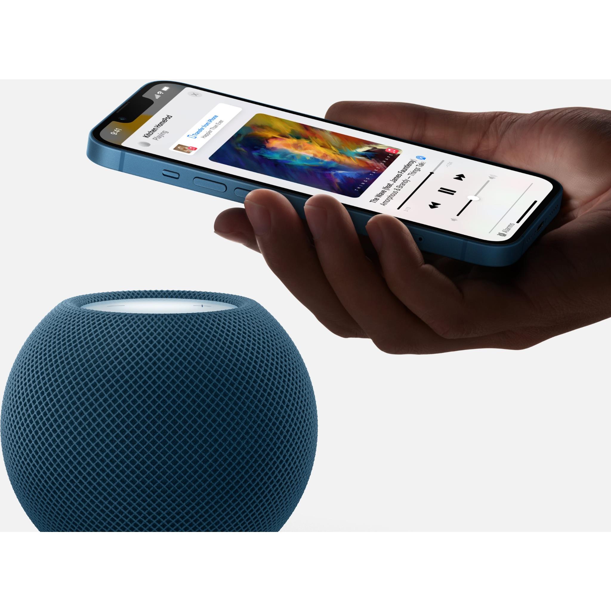 Apple HomePod mini (Blue) - JB Hi-Fi