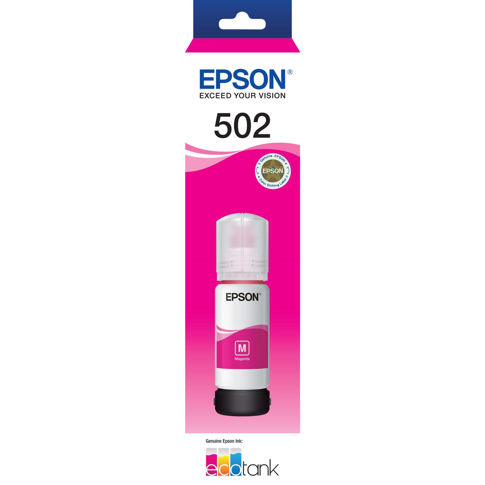 Epson T502 EcoTank Ink Bottle (Magenta)