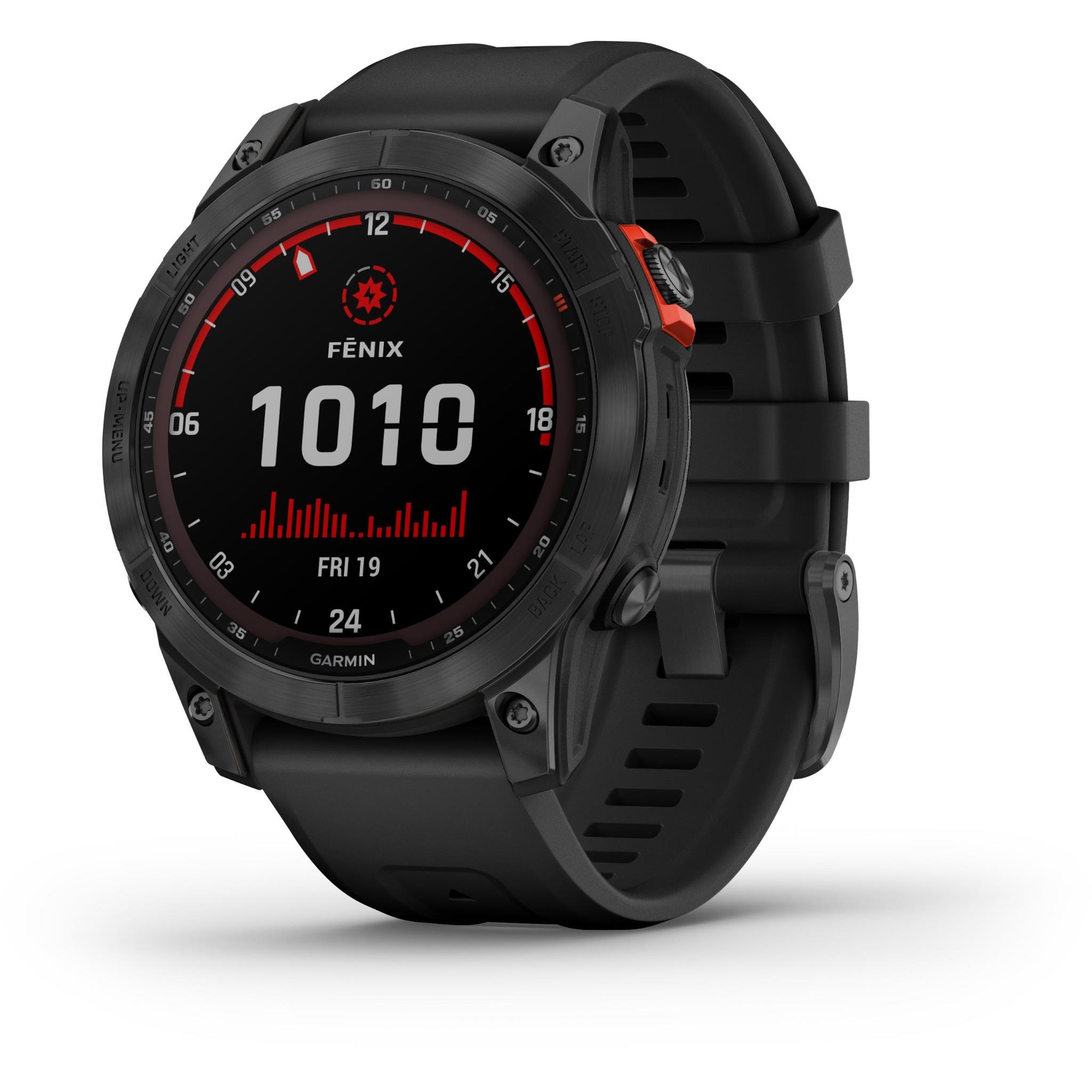 Garmin fenix® 7 Solar Sports Watch (Slate Grey/Black)