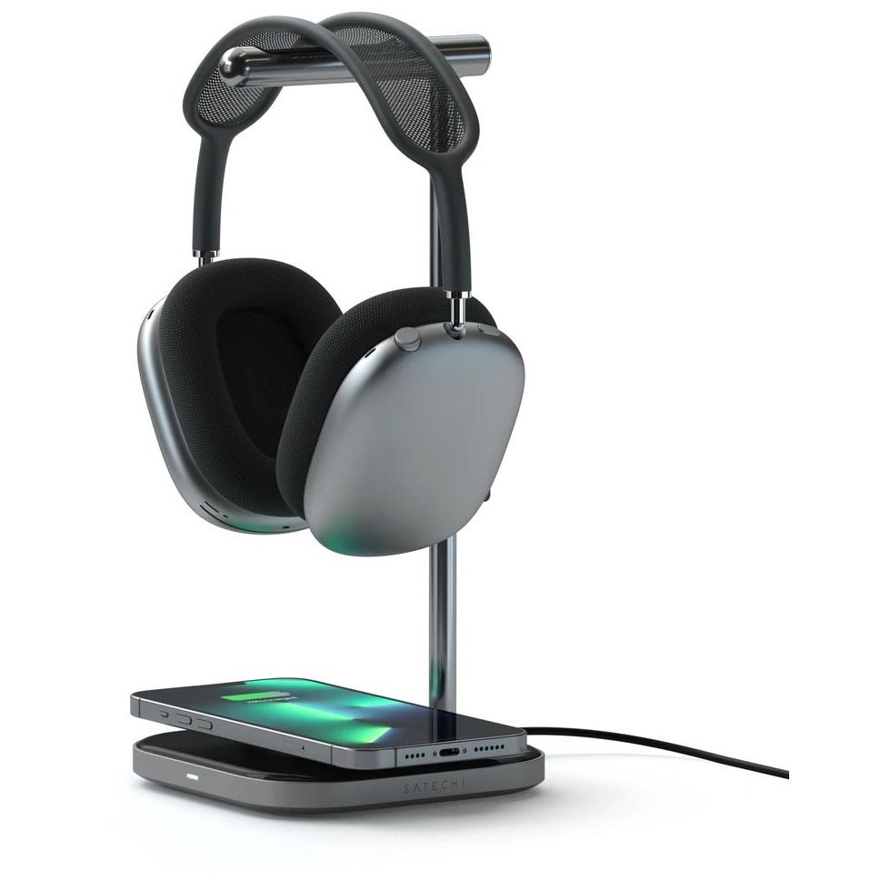 2in　1　Charging　Stand　ZHXーWA20　ブラック 3 in 1 Charging Station Wireless Charger Stand Compatible