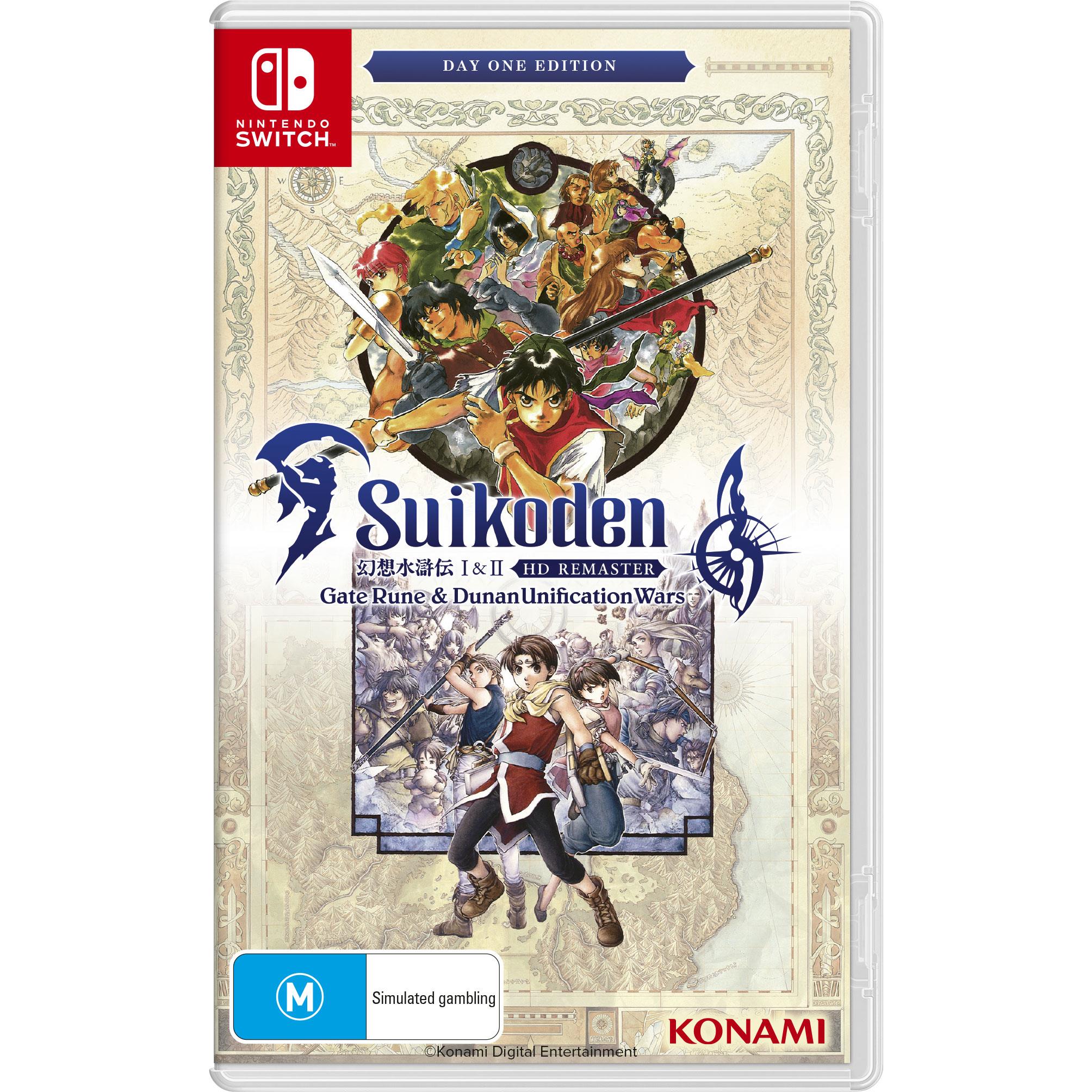 Suikoden I & II HD Remaster: Gate Rune & Dunan Unification Wars Day One Edition