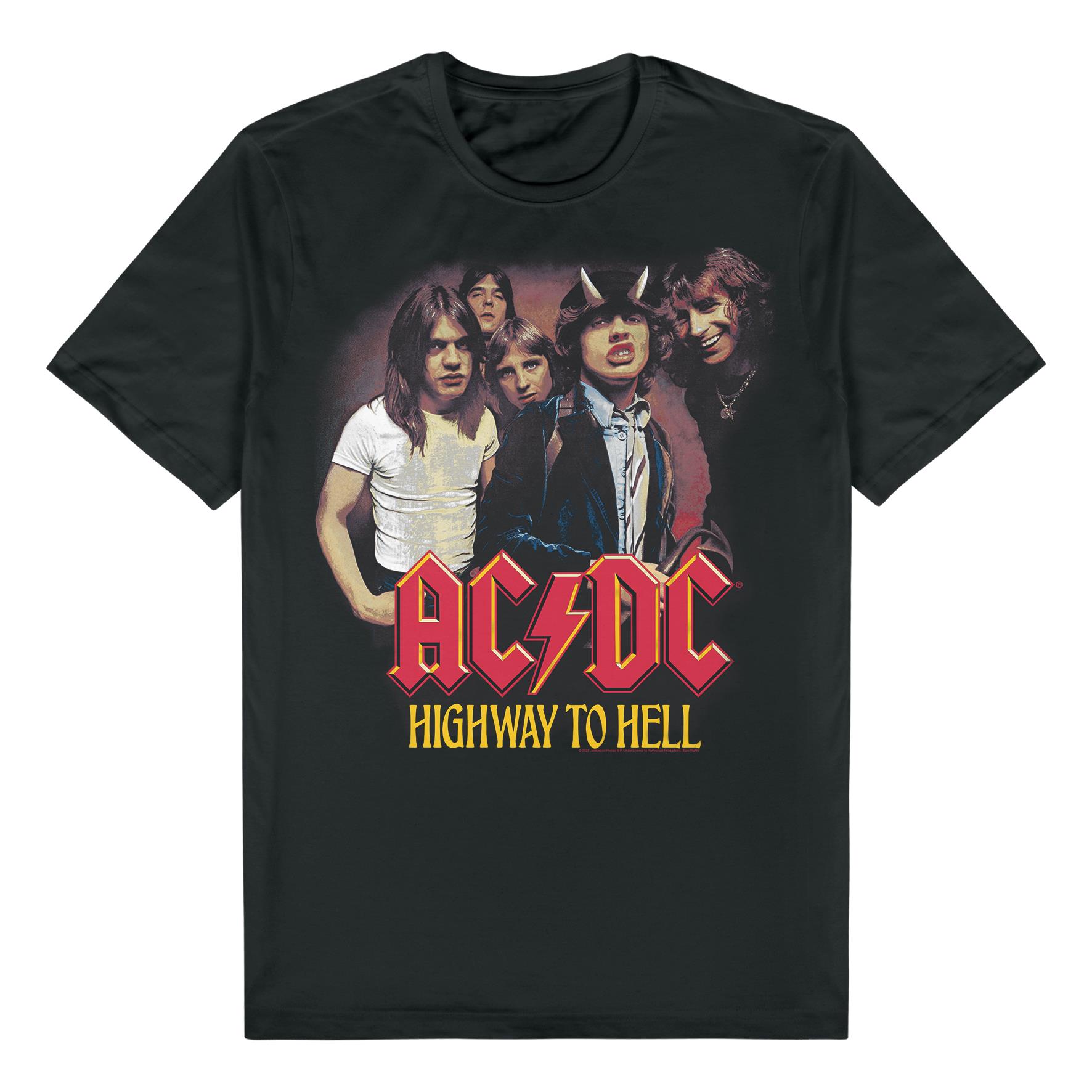 【HI FI FNK】ACDC Printed Top AC/DC - Highway to Hell T-Shirt (XXL) - JB Hi-Fi