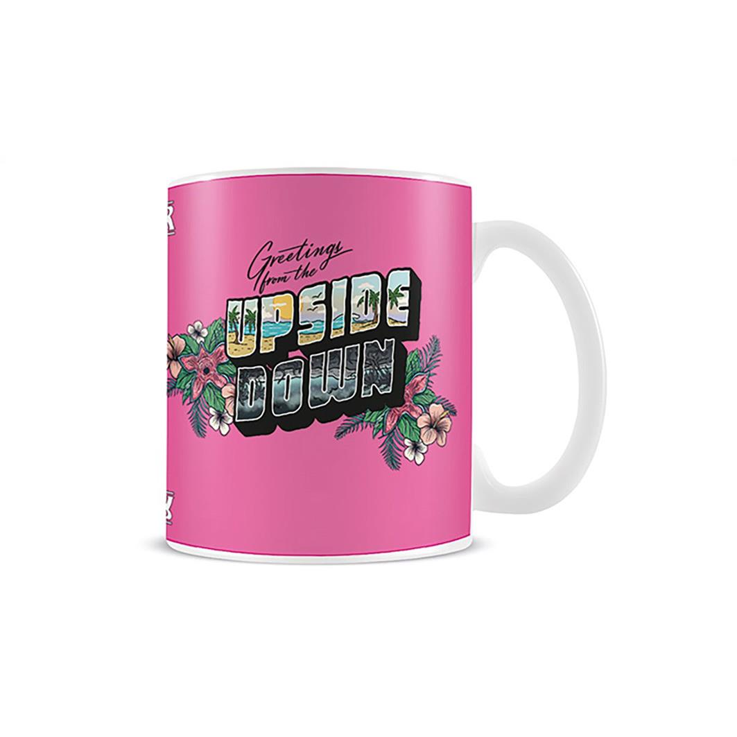 Stranger Things Upside Down Pink Mug