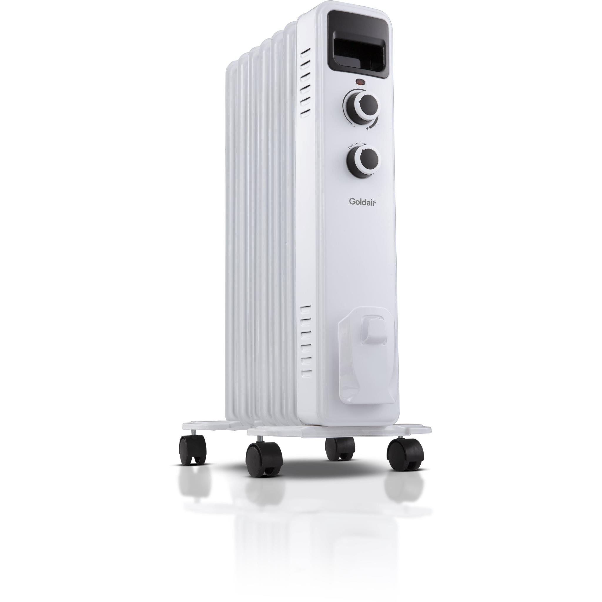 Goldair 1500W Slim 7 Fin Oil Column Heater - JB Hi-Fi