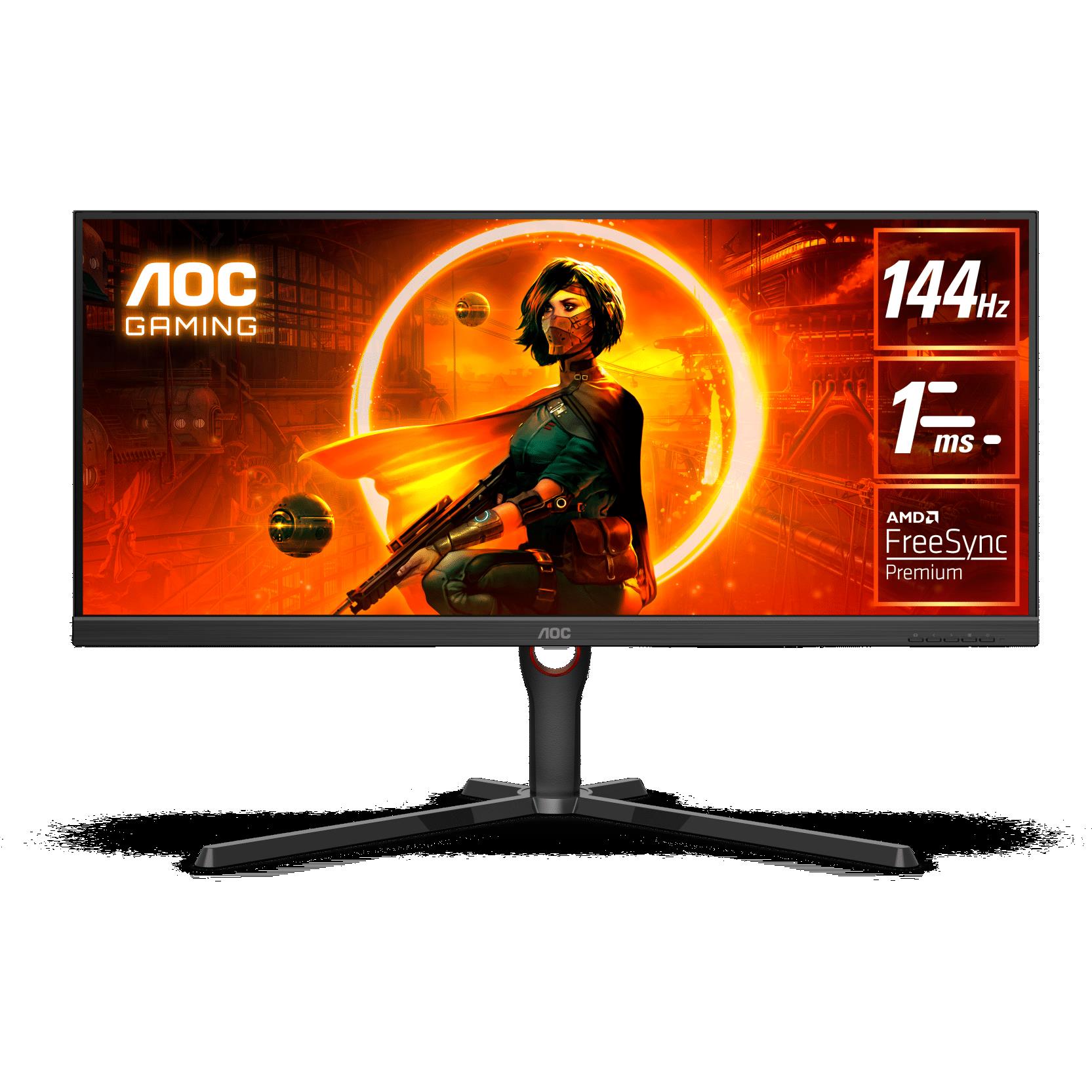 AOCモニター　144Hz CU34G4Z/11 34