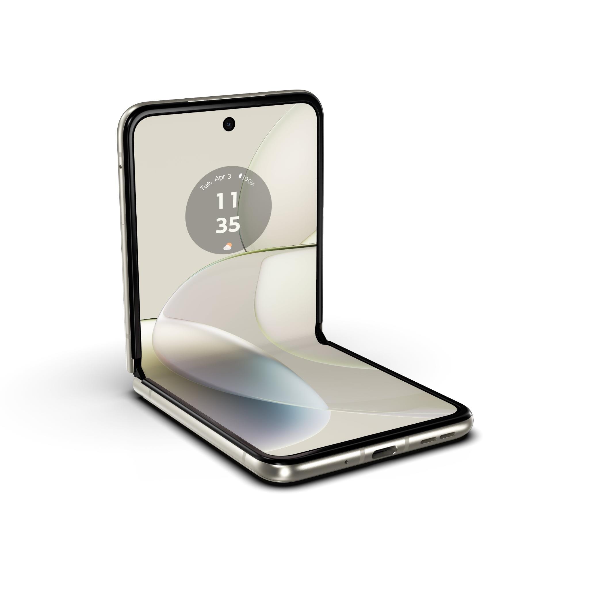 Motorola Razr 40 5G 256GB (Vanilla Cream) - JB Hi-Fi