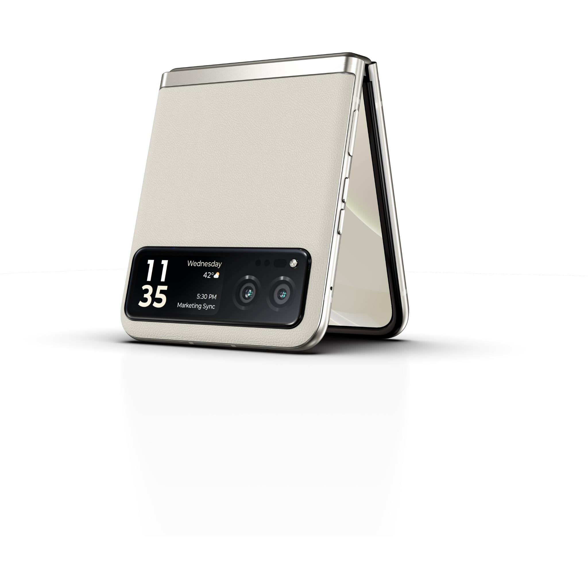 Motorola Razr 40 5G 256GB (Vanilla Cream) - JB Hi-Fi