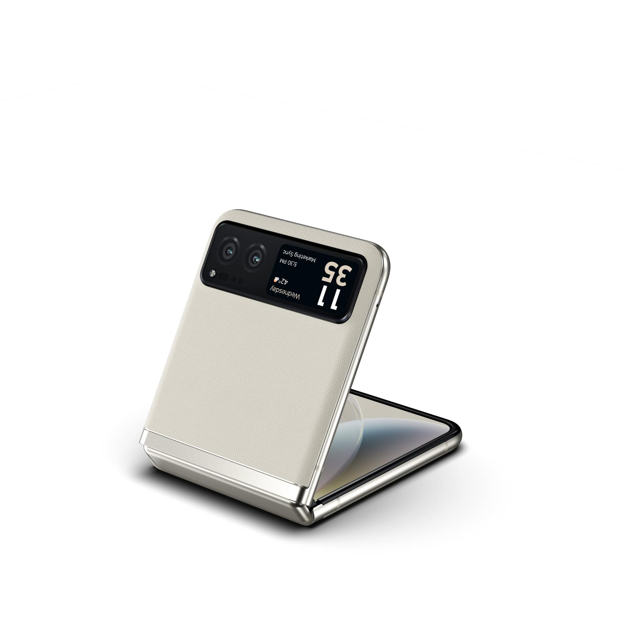 Motorola Razr 40 5G 256GB (Vanilla Cream) - JB Hi-Fi