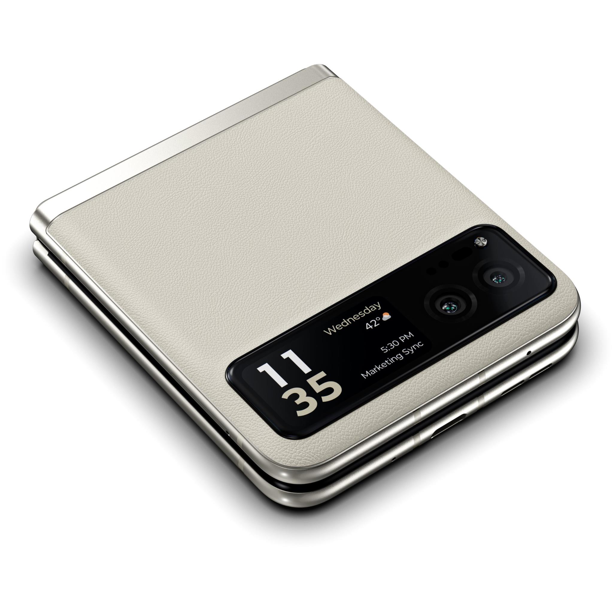 Motorola Razr 40 5G 256GB (Vanilla Cream) - JB Hi-Fi