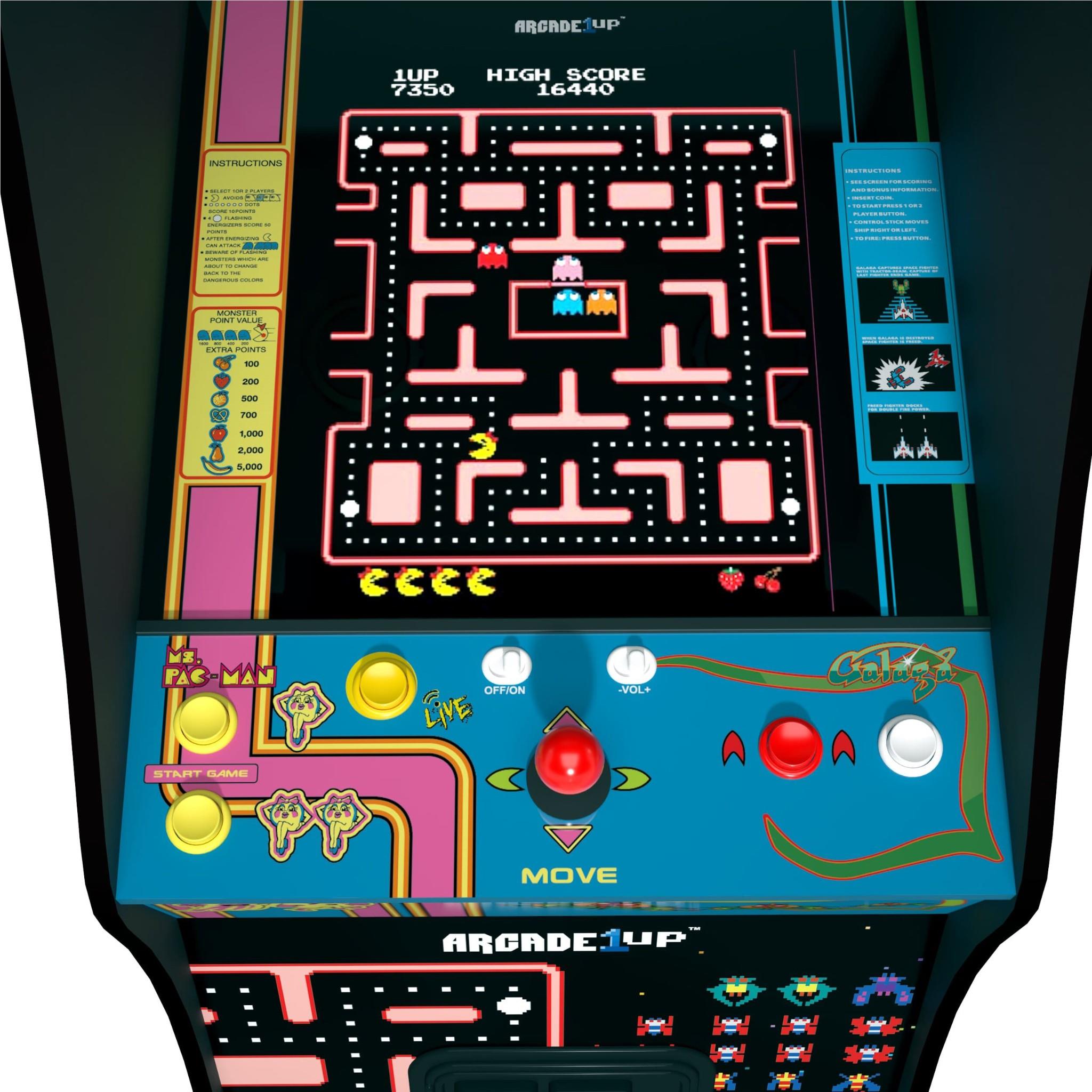 Arcade1Up Ms. Pac-Man Deluxe Edition Arcade Machine - JB Hi-Fi