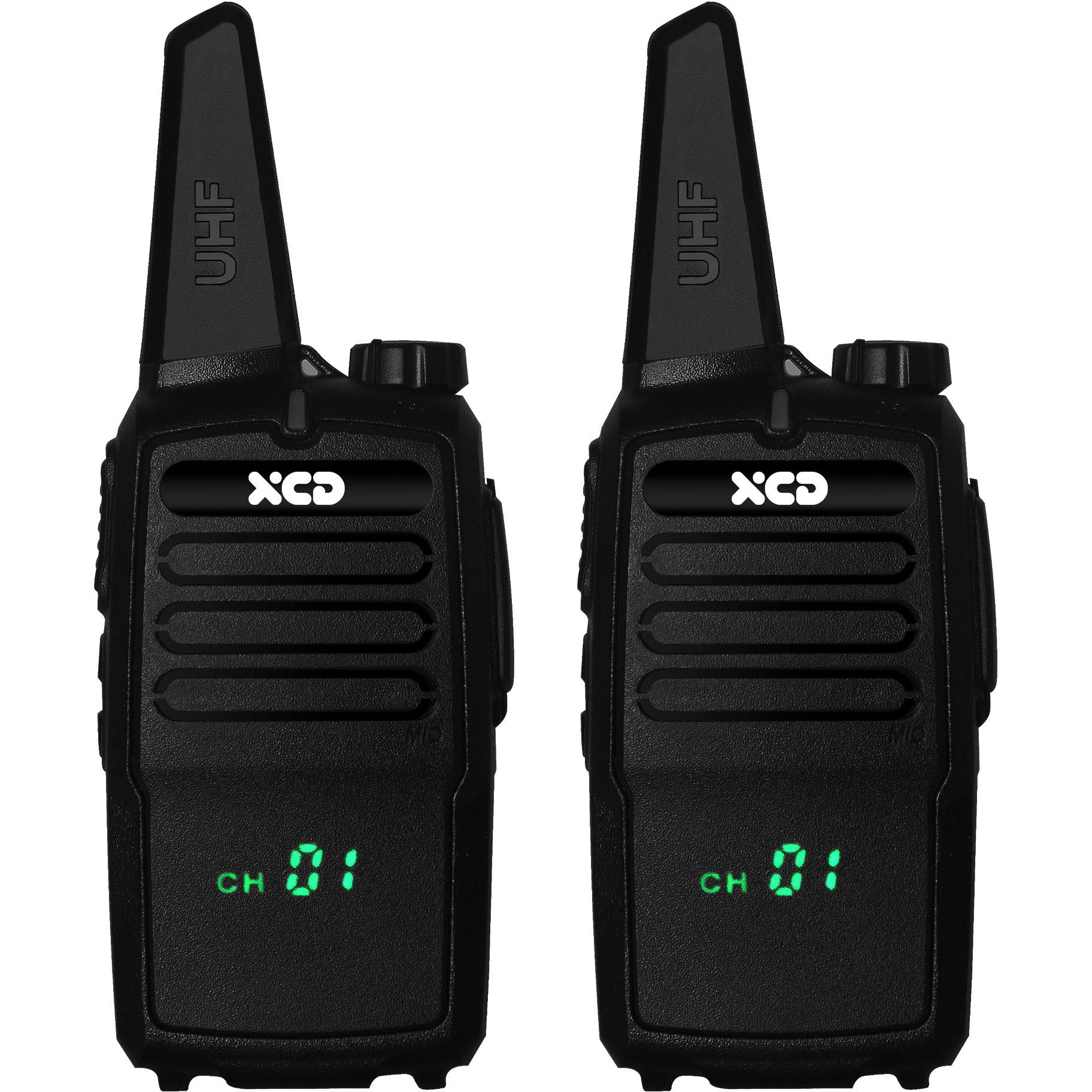 XCD 2W UHF CB Handheld Radio Trade Kit