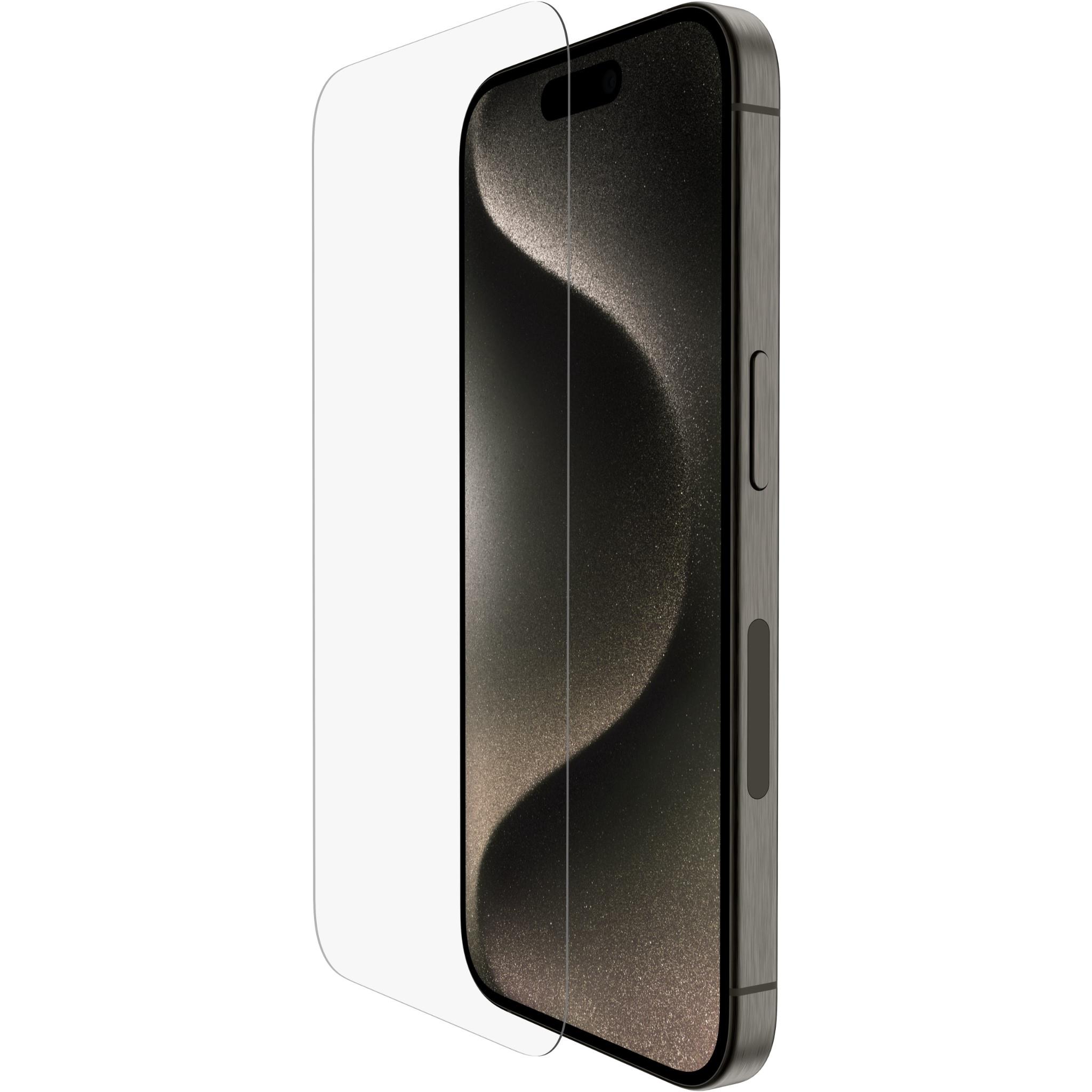 Belkin ScreenForce UltraGlass 2 Screen Protector for iPhone 15 Pro