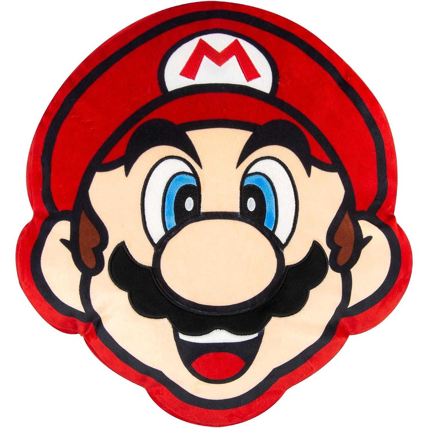 Super Mario - Mocchi Plush - Mario Head