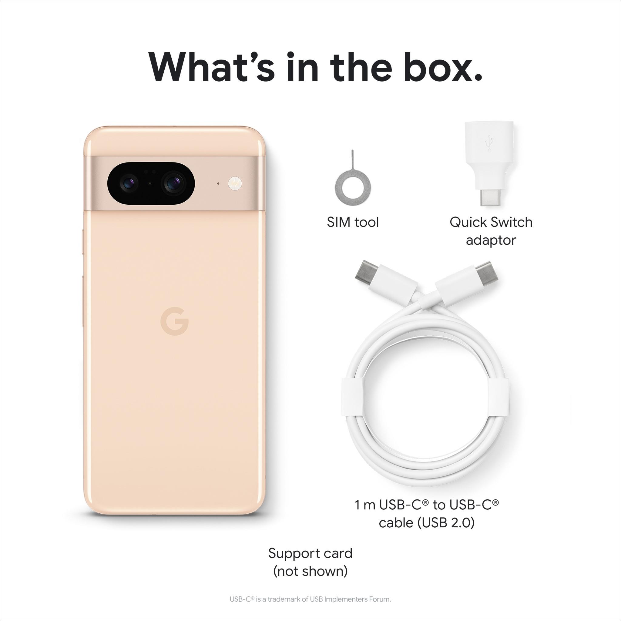 Google Pixel 8 5G 128GB (Rose) - JB Hi-Fi Google Pixel 8 5G 128GB (Rose) - JB Hi-Fi