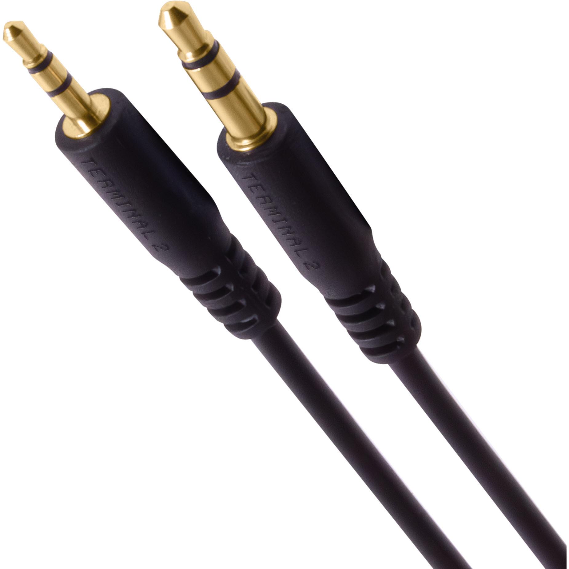 Terminal to Audio Cable (Black) JB Hi-Fi