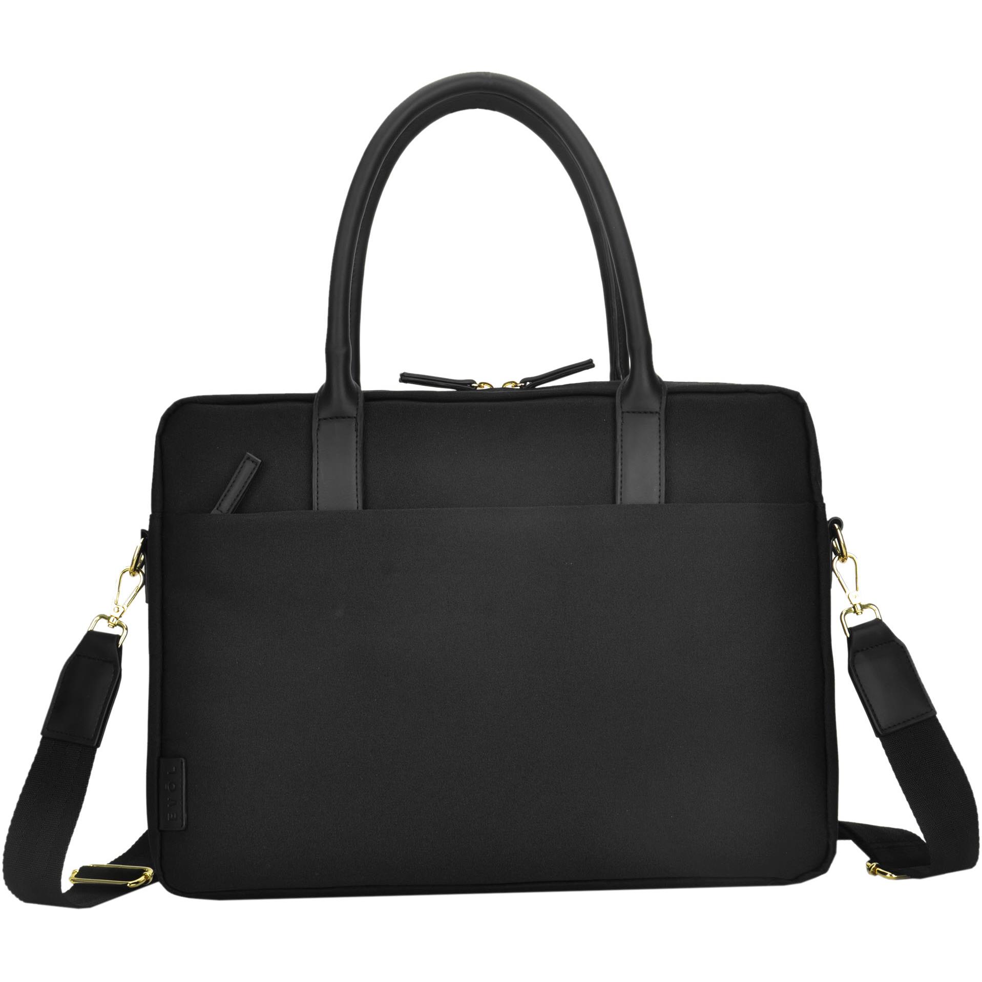 Generation Earth 14.1" Recycled Berlin Briefecase (Black)