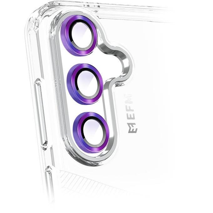 EFM Camera Lens Screen Armour for Galaxy S24 (Rainbow)