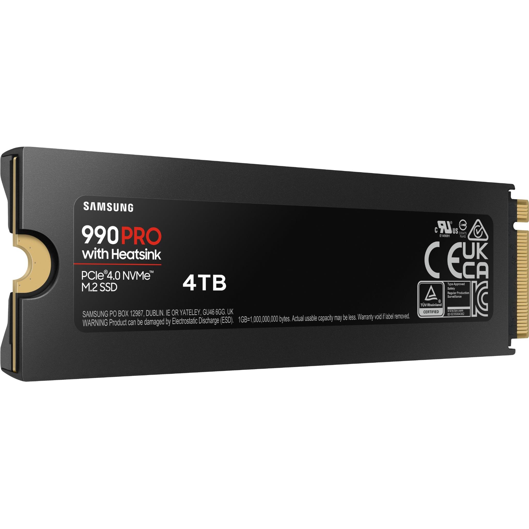 Samsung 990 PRO 4TB NVME SSD HEATSINK for PS5 - JB Hi-Fi