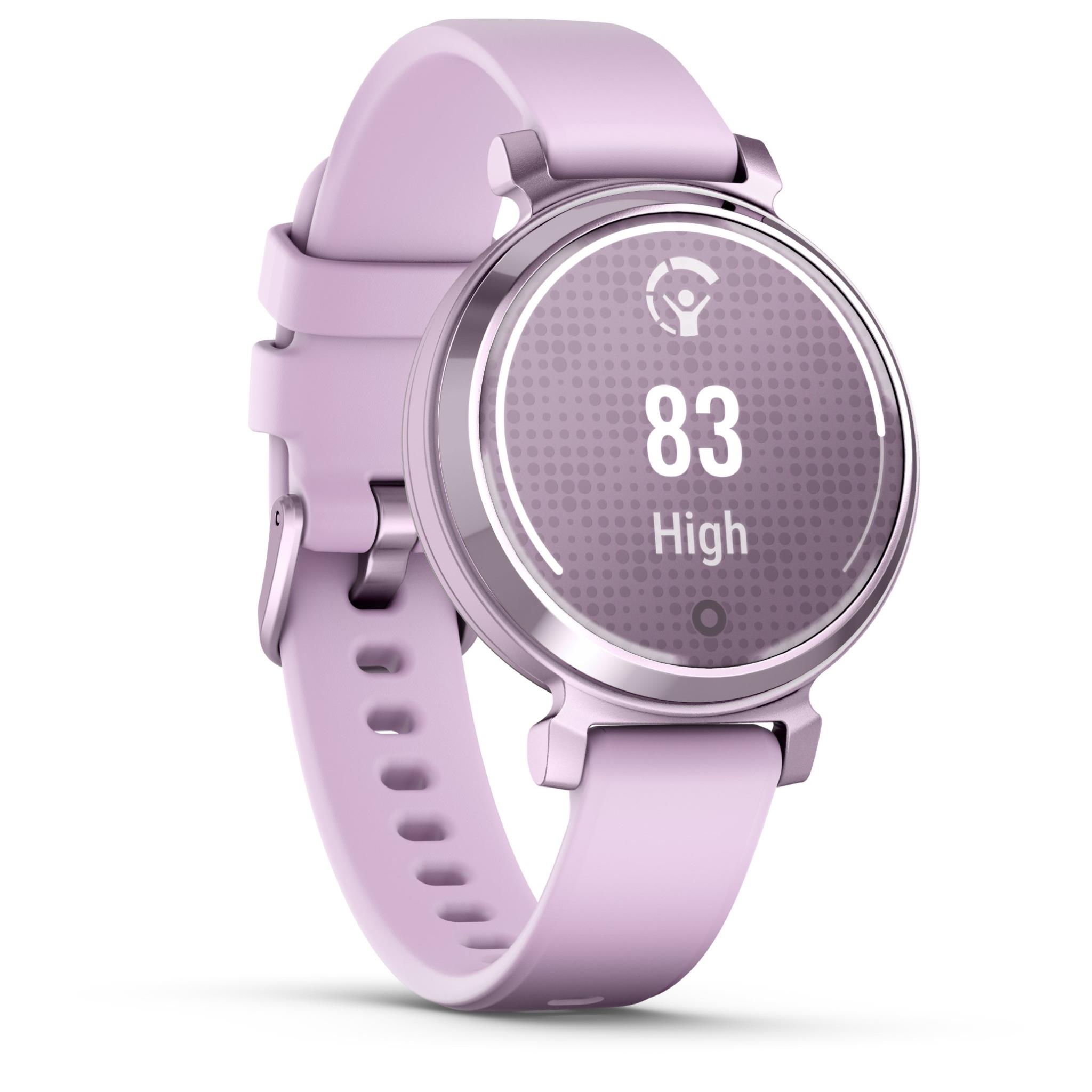 Garmin Lily® 2, Metallic Lilac with Lilac Silicone Band