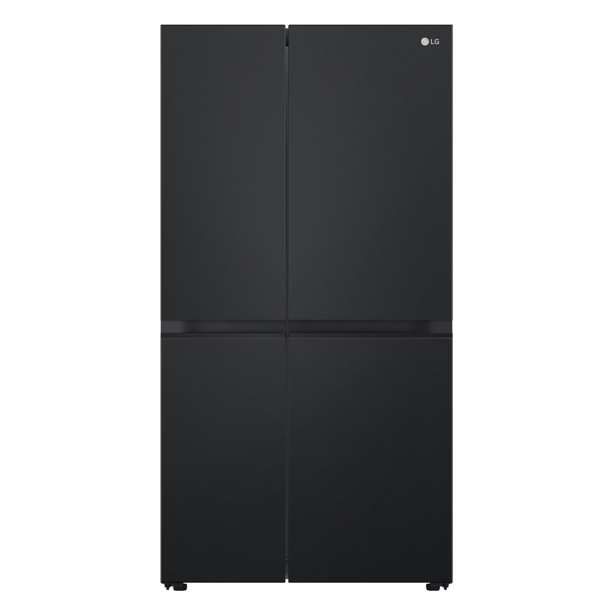 LG GS-B600MBL 655L Basic Side-by-Side Fridge (Matte Black)