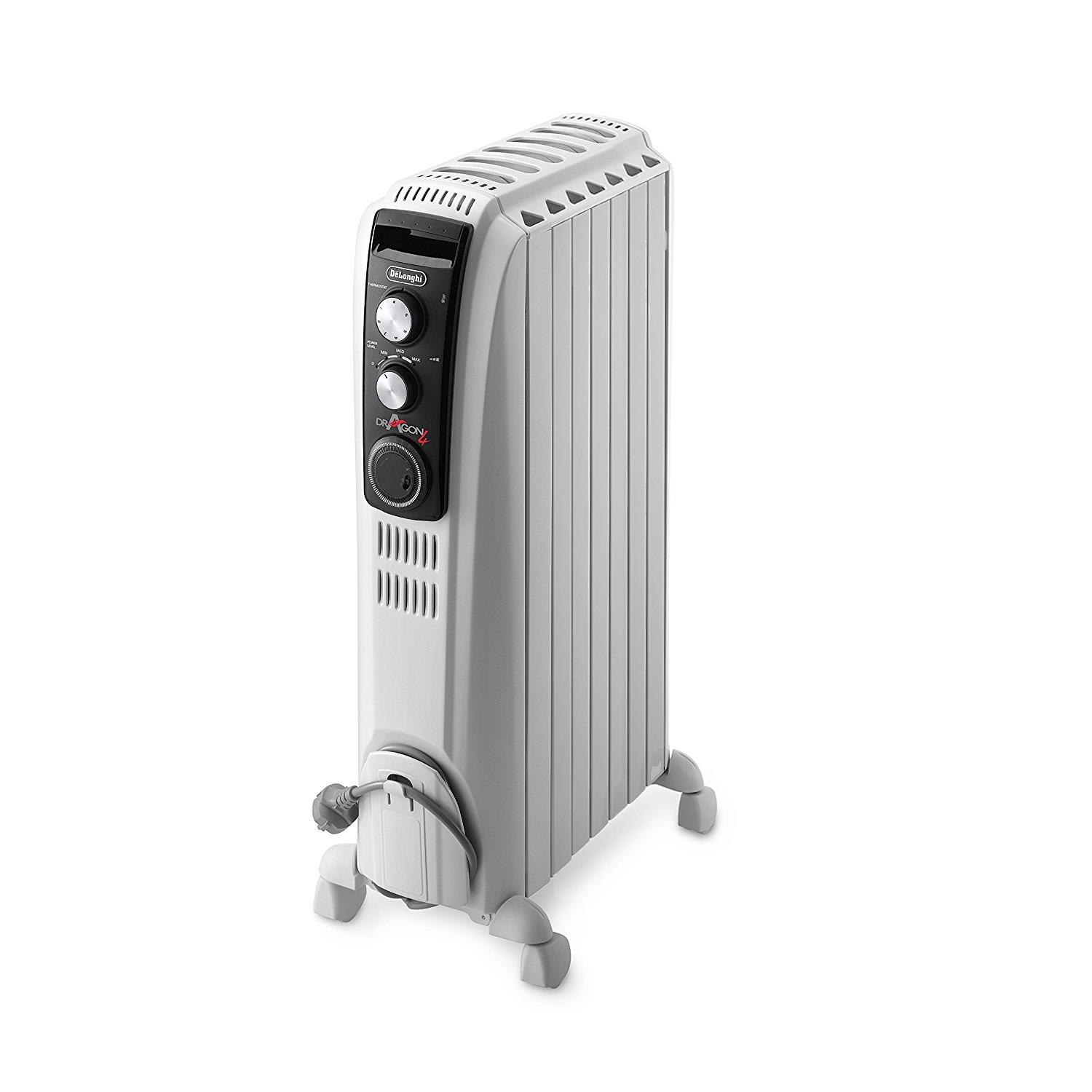 De'Longhi Dragon 4 1500W Oil Column Heater - JB Hi-Fi