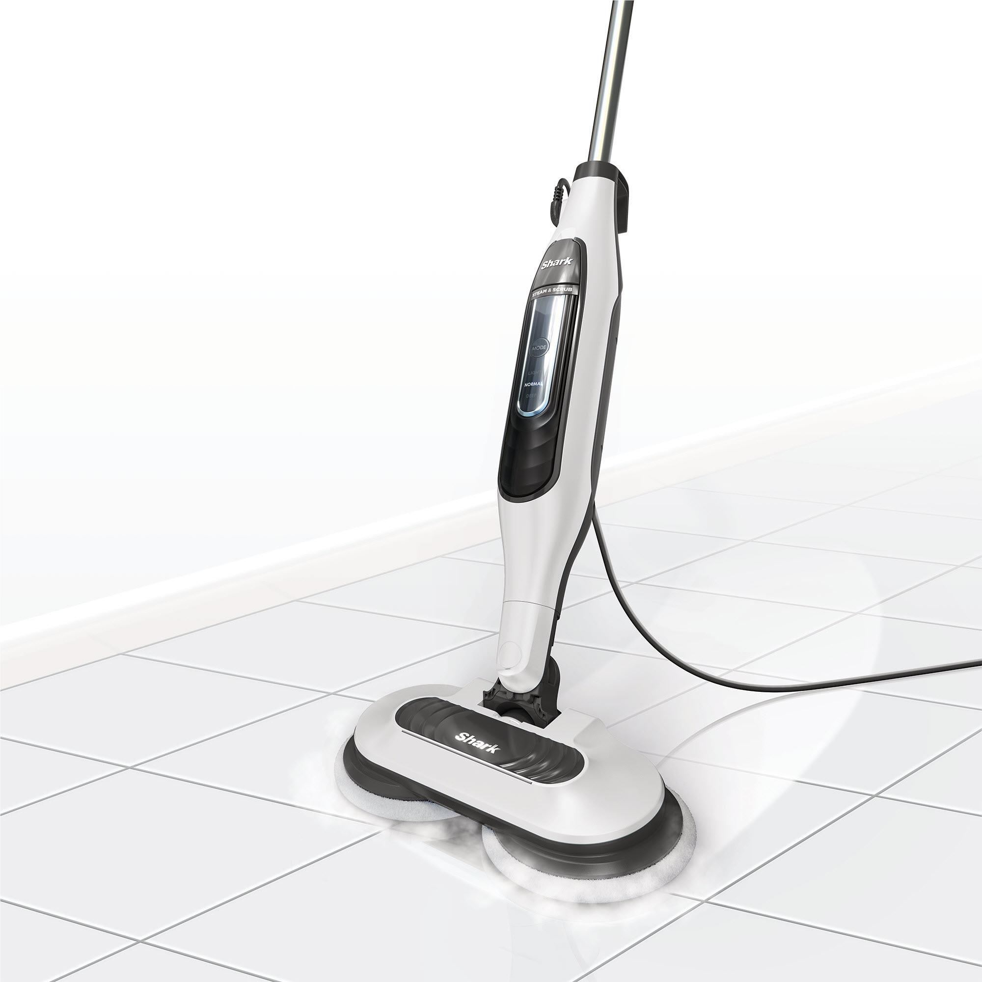 【最終値下げ】Shark STEAM&SCRUB S7001JWH Shark S7001 Steam Scrub Mop - Powerful Hard Floor Clean - JB Hi-Fi