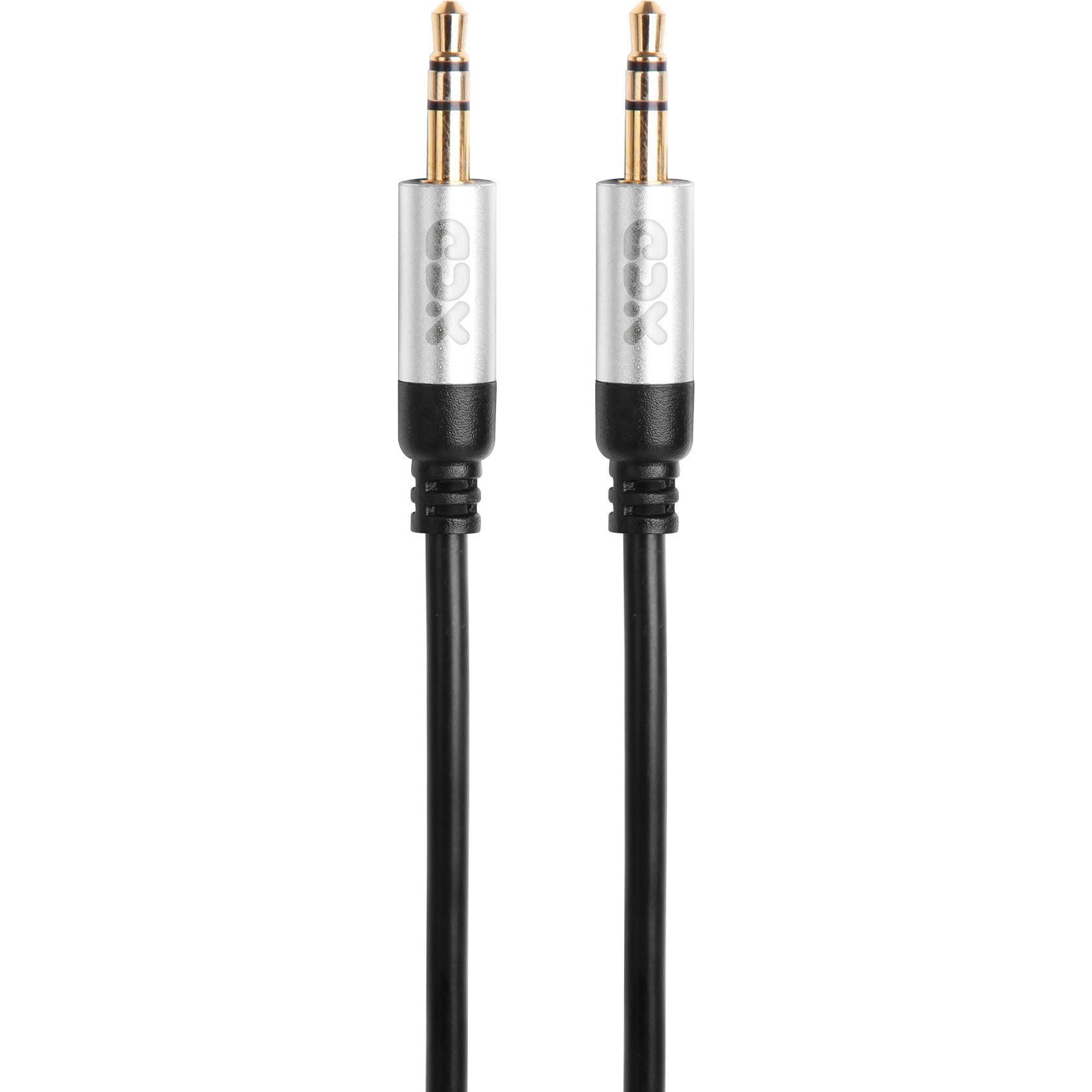 XCD Essentials Slim Head Stereo 3.5mm Audio Cable 1.5m V2