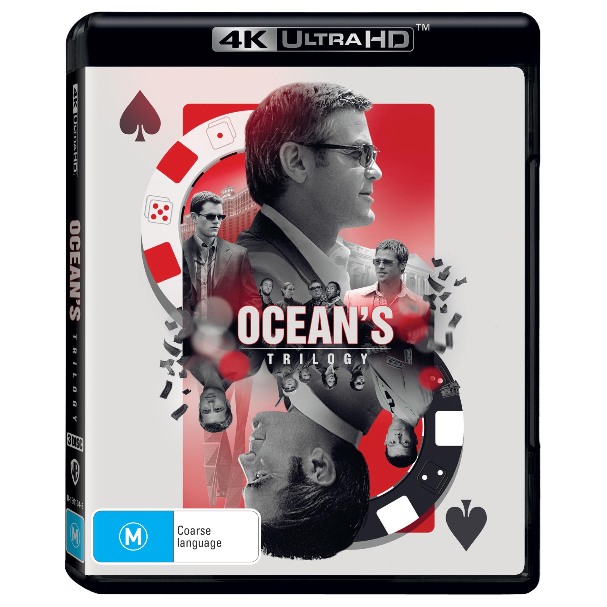 洋画・外国映画 OCEAN'S TRILOGY 4K ULTRA HD & BLU-RAY 待望☆】 OCEAN'S TRILOGY 4K UHD 洋画・外国映画 - 洋画・外国映画