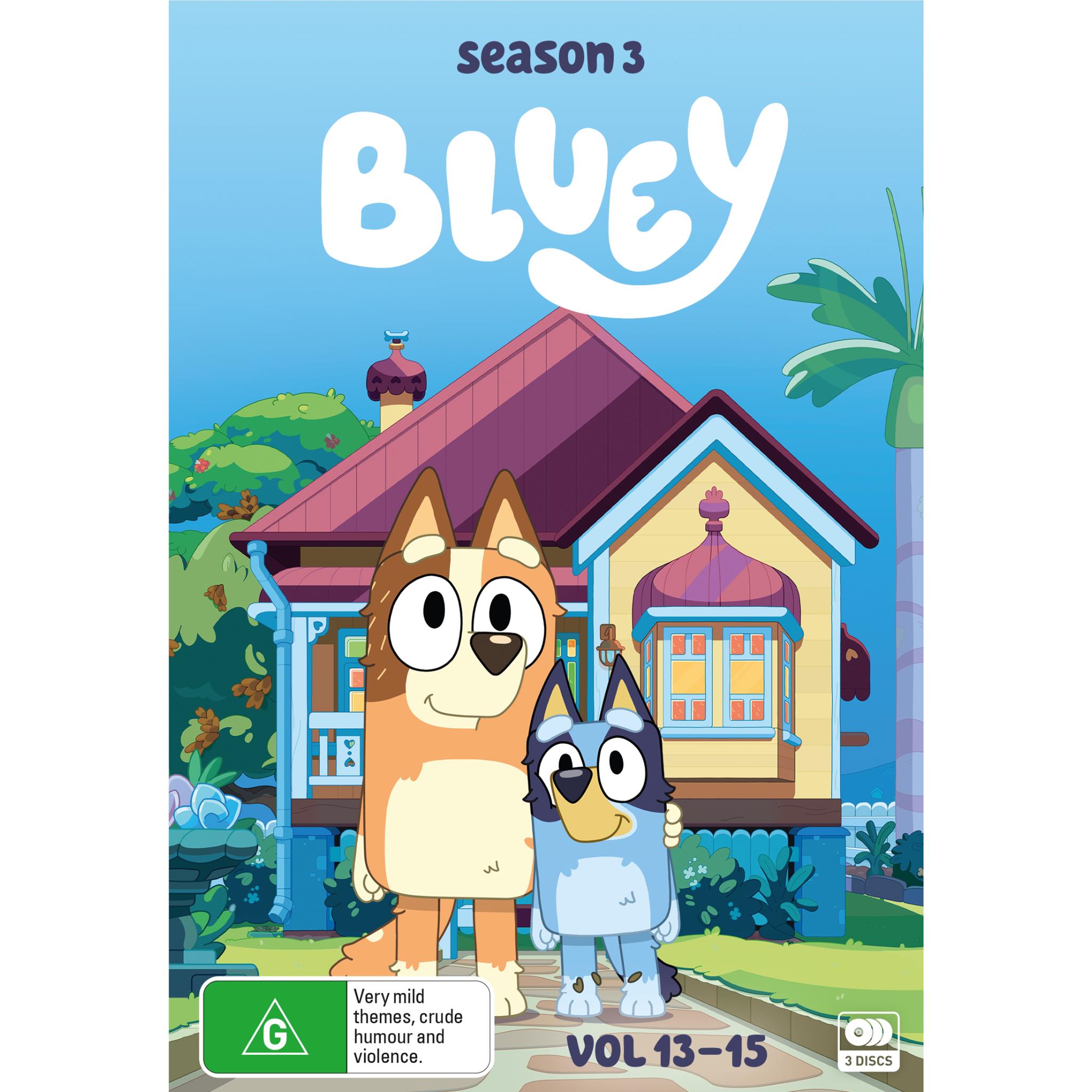 ブルーイ DVD シーズン１&２ と シーズン３ Bluey DVD season 1, 2 and 3 | eBay
