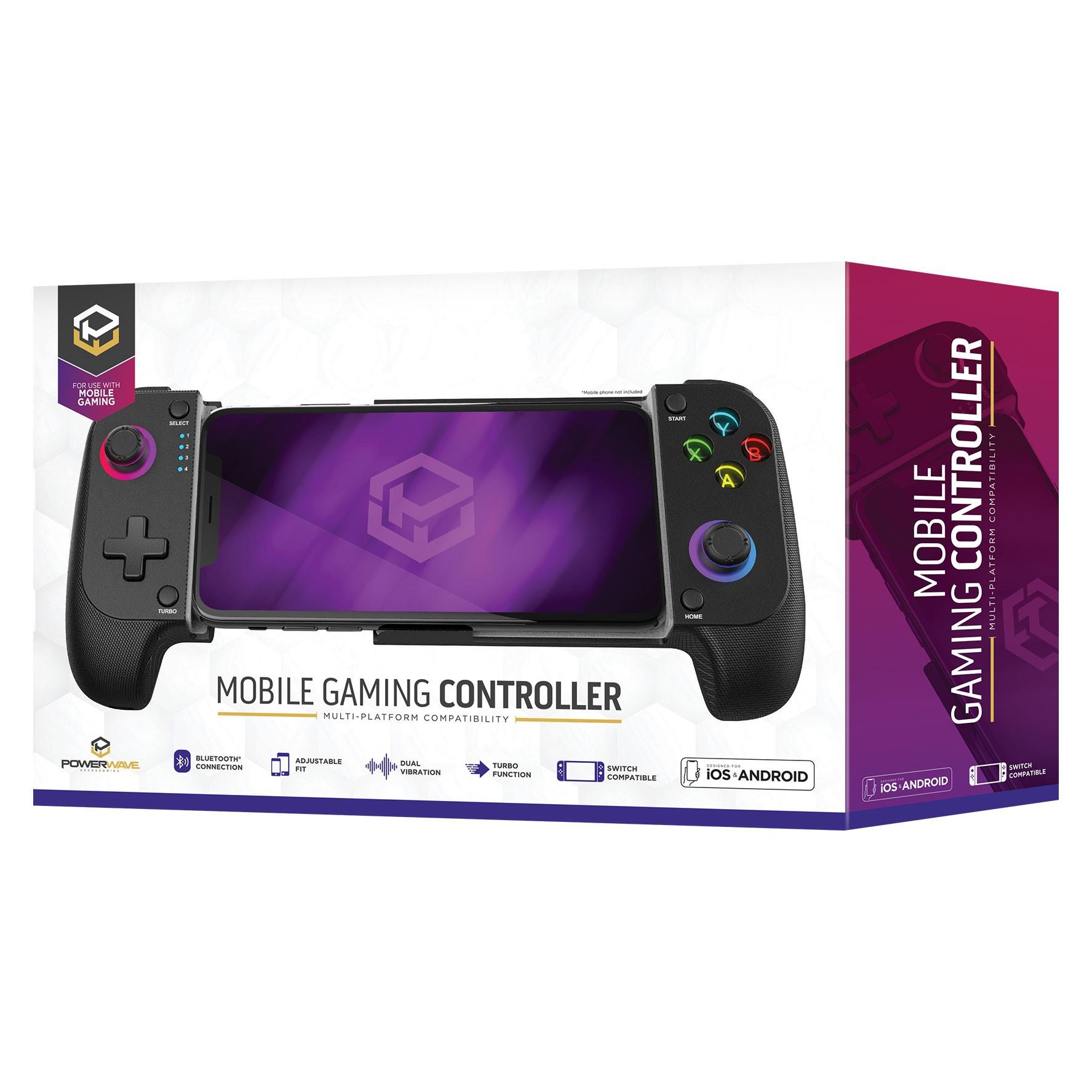 Powerwave Multi-Platform Mobile Gaming Controller