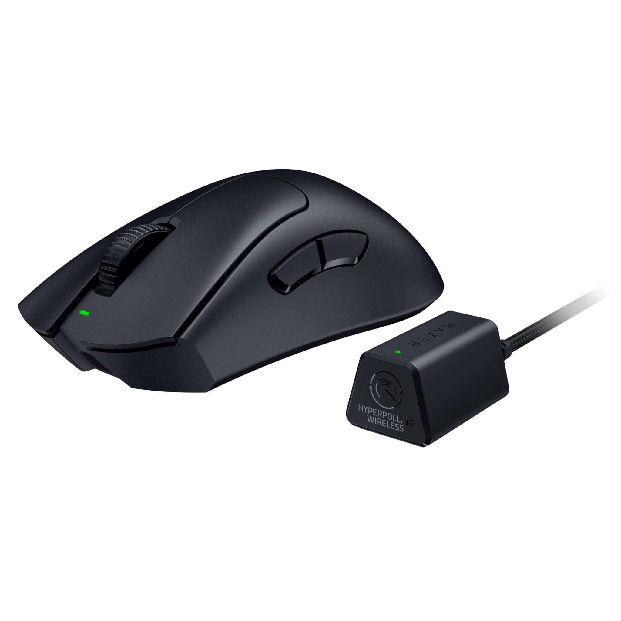 Razer DeathAdder V3 Pro + HyperPolling Wireless Dongle Bundle - JB 