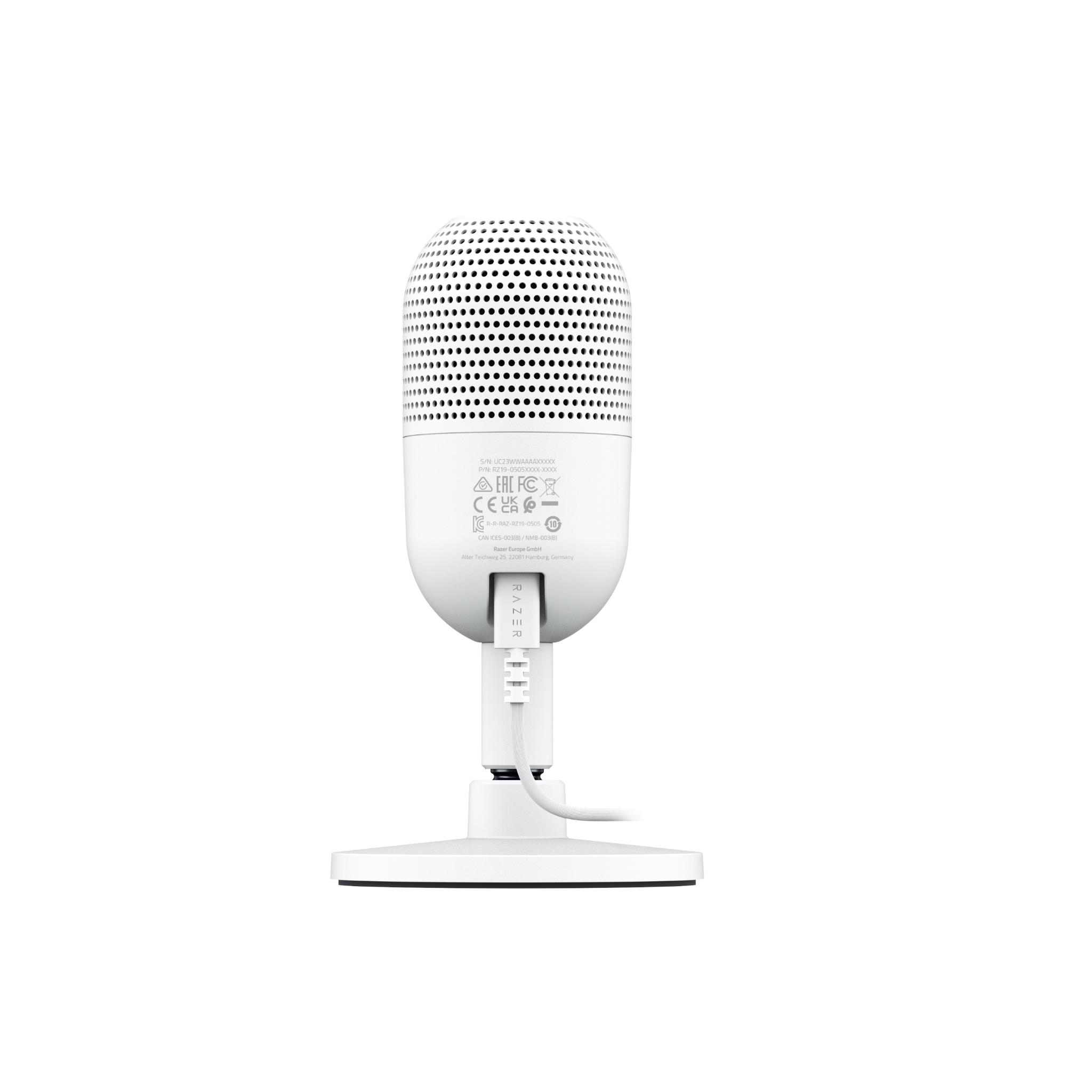 Razer Seiren V3 Mini - Ultra-Compact USB Microphone (White