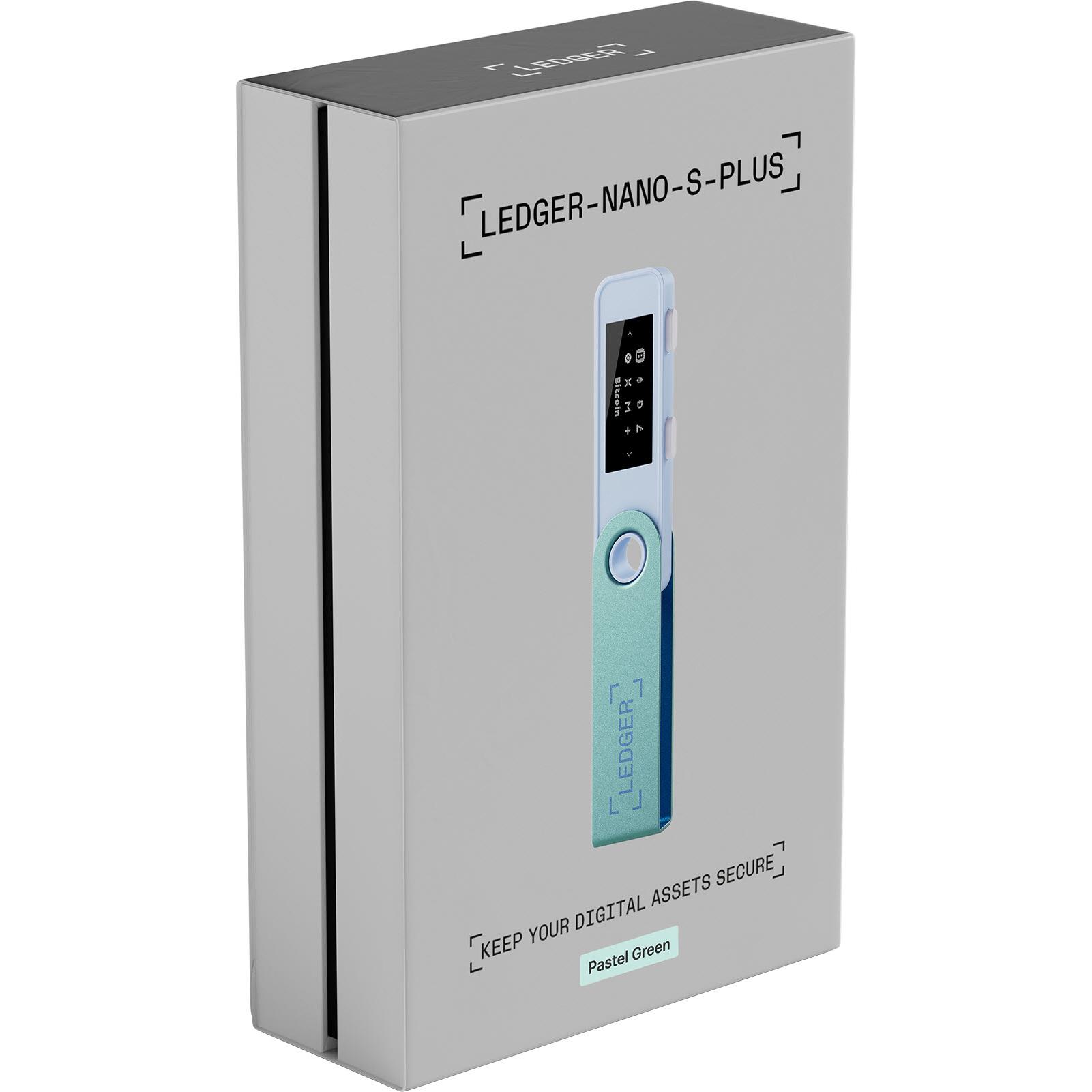 Ledger Nano S Plus (Oxidate Green) – Entry-Level For Crypto & NFTs (Not IOS  Compatible) Hardware Wallet