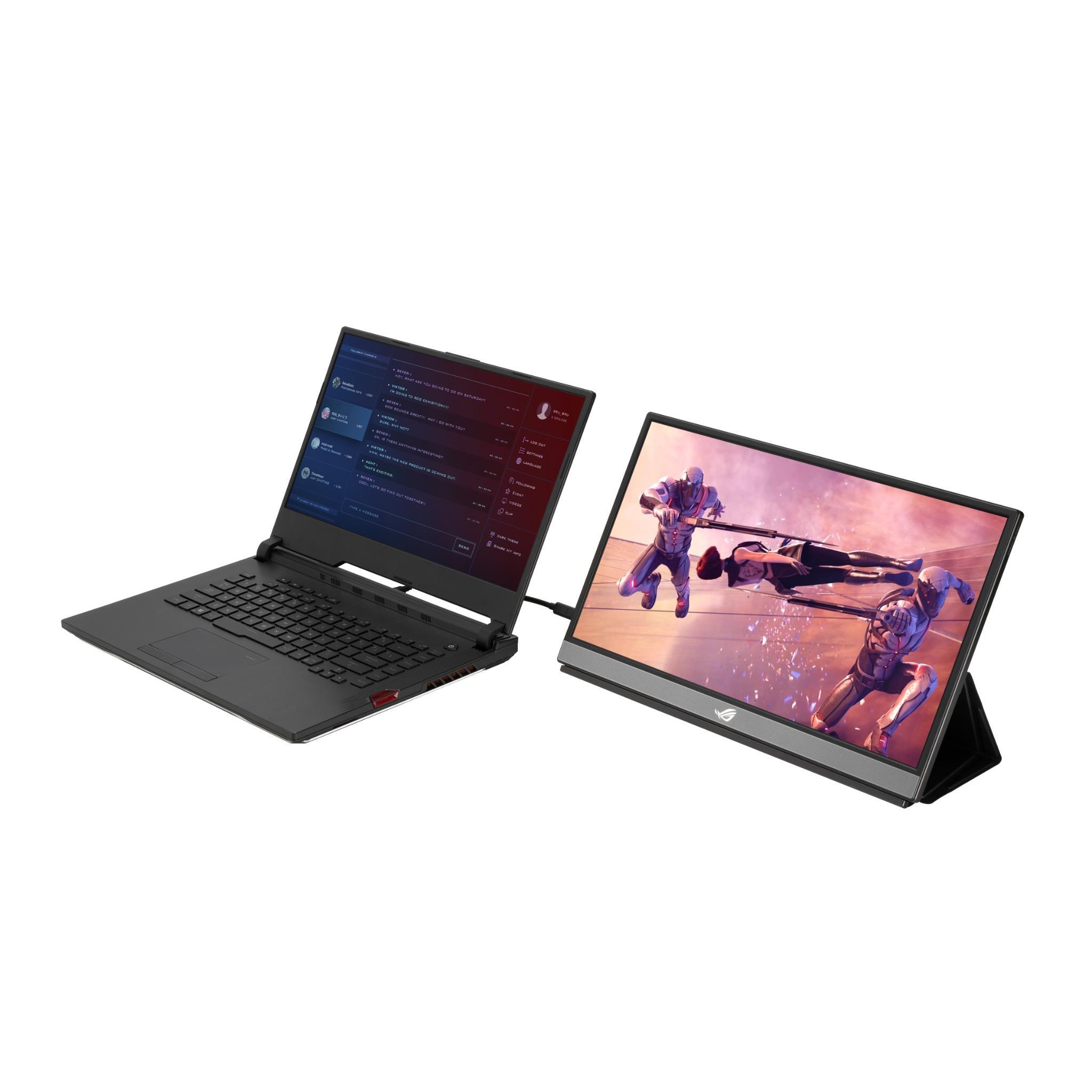 ASUS ROG Strix XG17AHPE 17.3” Portable Gaming Monitor, 1080P