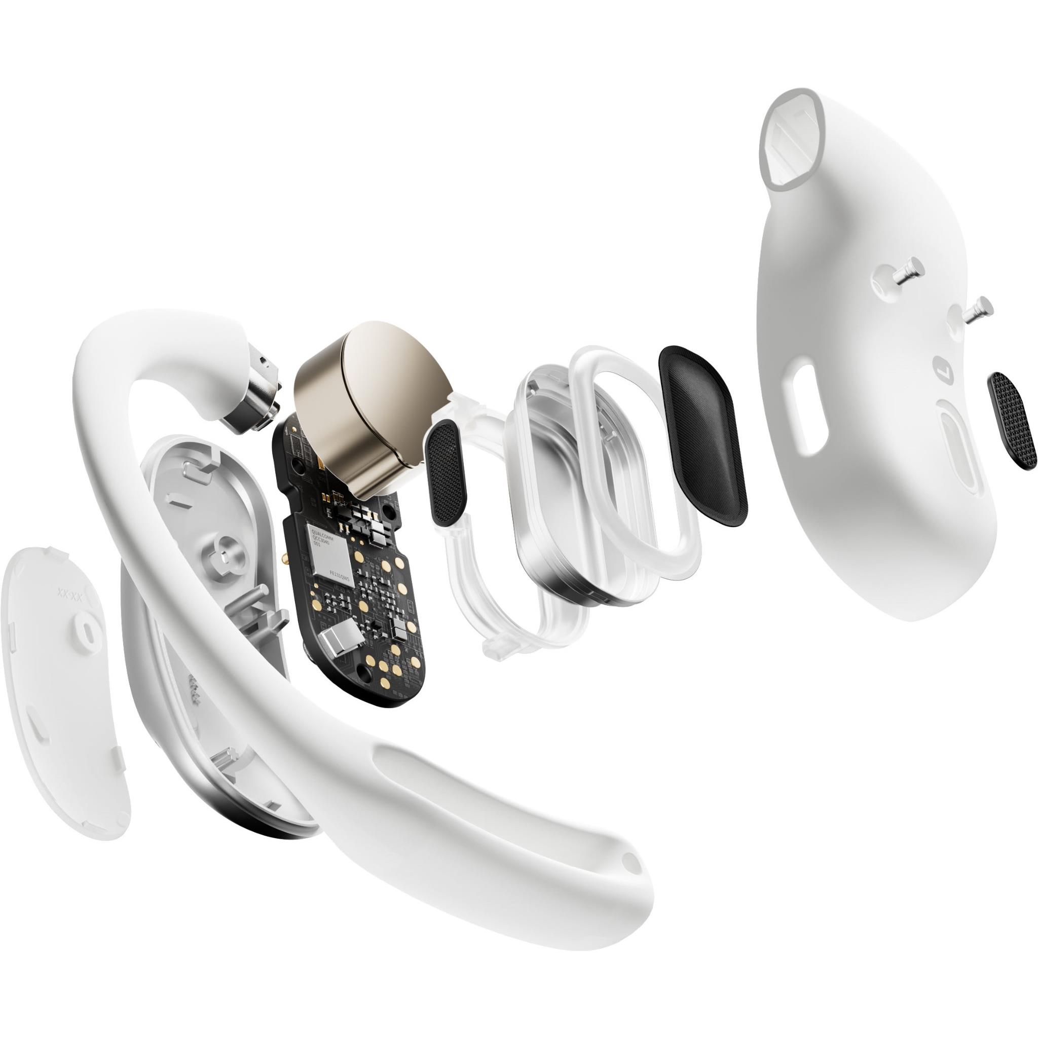 SHOKZ OPENFIT AIR ワイヤレスイヤホン ホワイト Amazon.co.jp: Shokz (ショックス) オープンイヤー イヤホン bluetooth