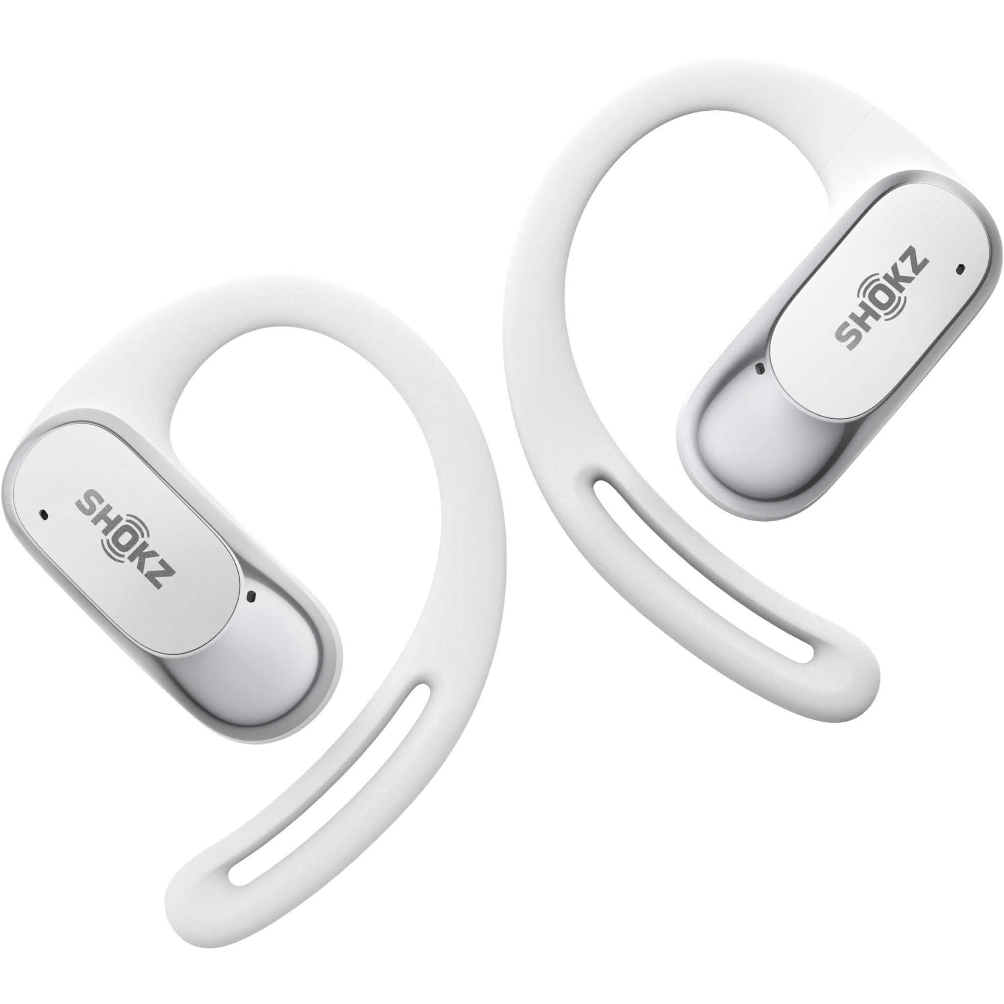 Shokz Openfit Air Open-Ear Headphones in White - JB Hi-Fi
