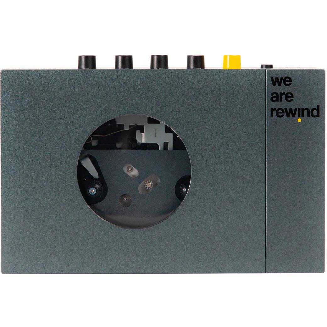 We Are Rewind Portable Bluetooth Cassette Player (Keith Black)
